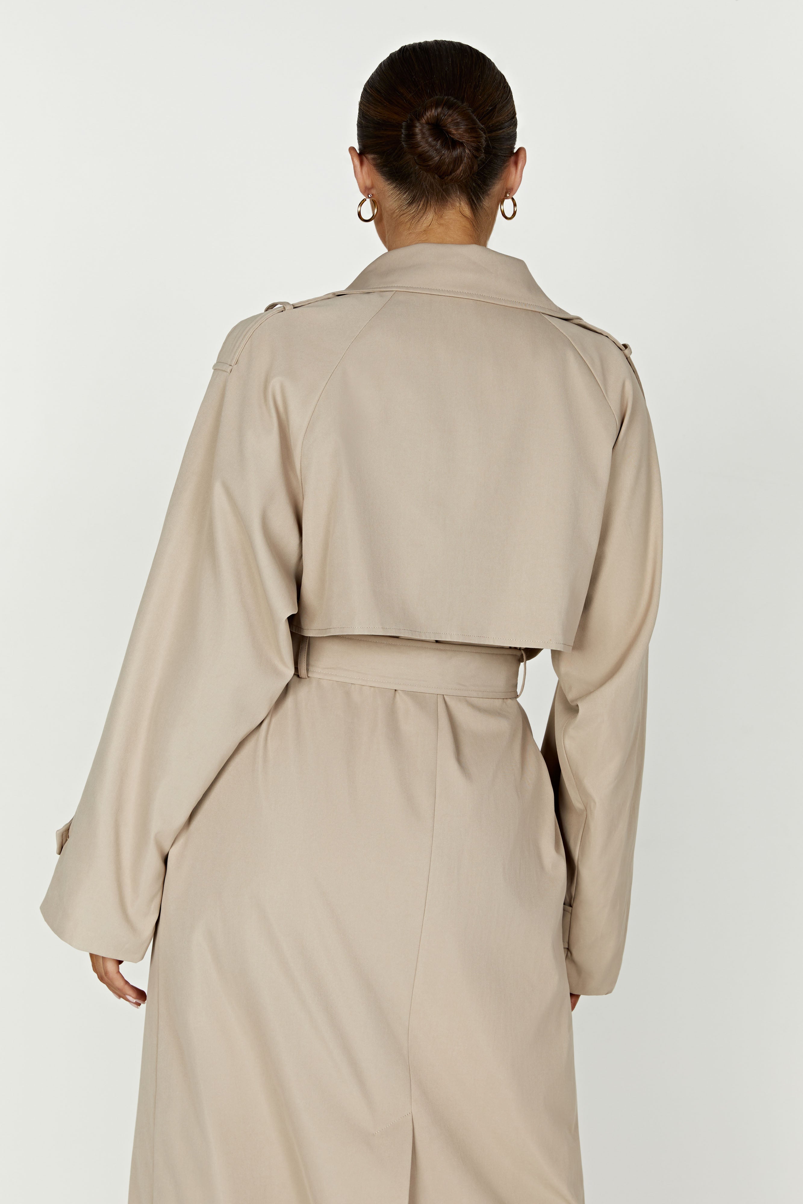 Levauro  Andreas Oversize Trençkot - Bej