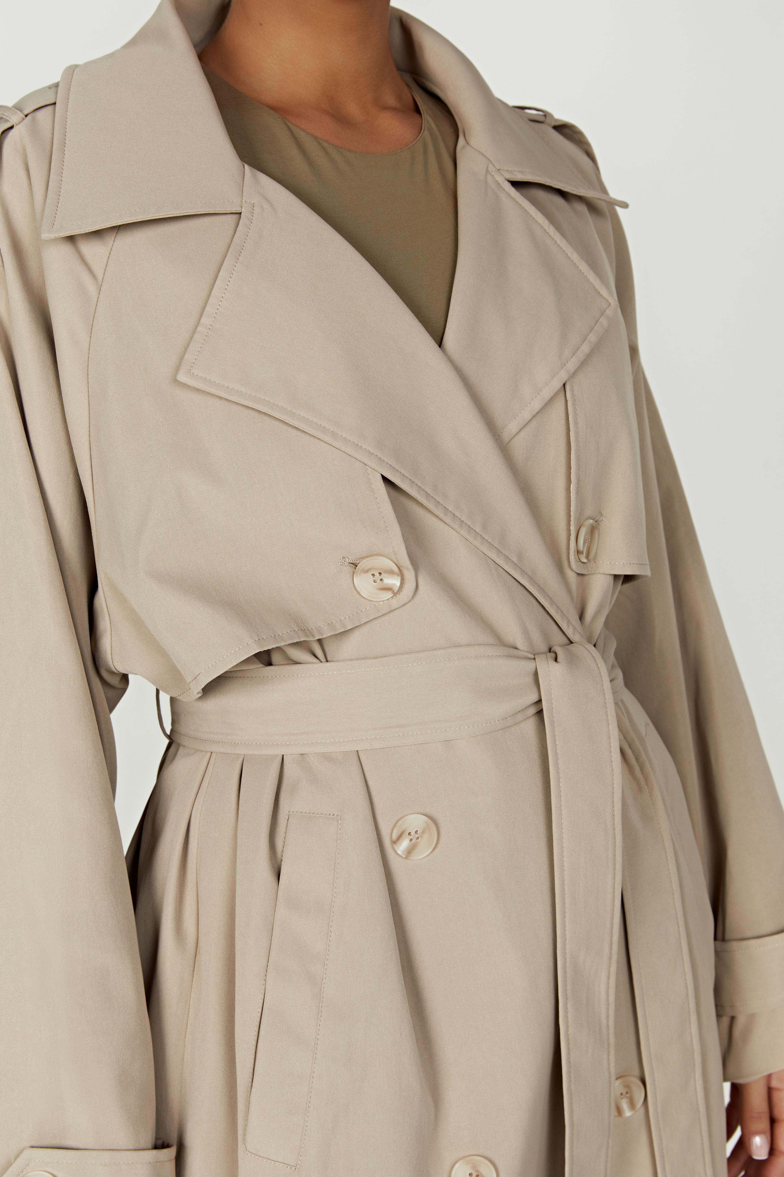 Levauro  Andreas Oversize Trençkot - Bej