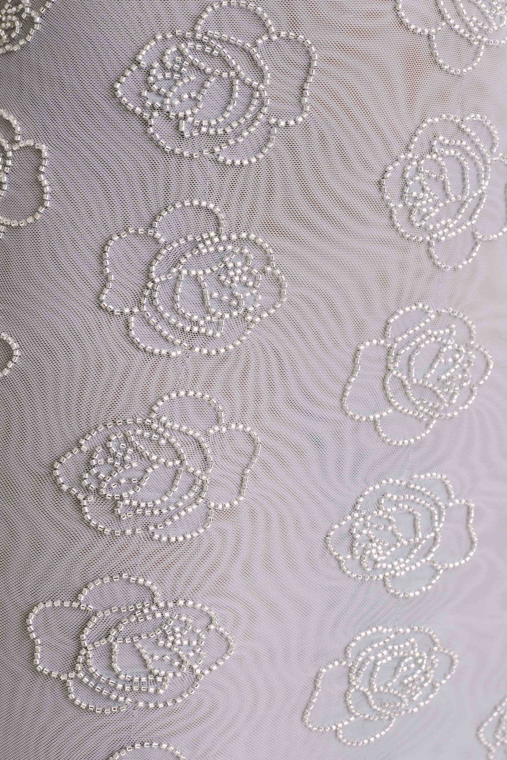 Levauro Greta Rose Boncuklu Kaşkorse - Gümüş