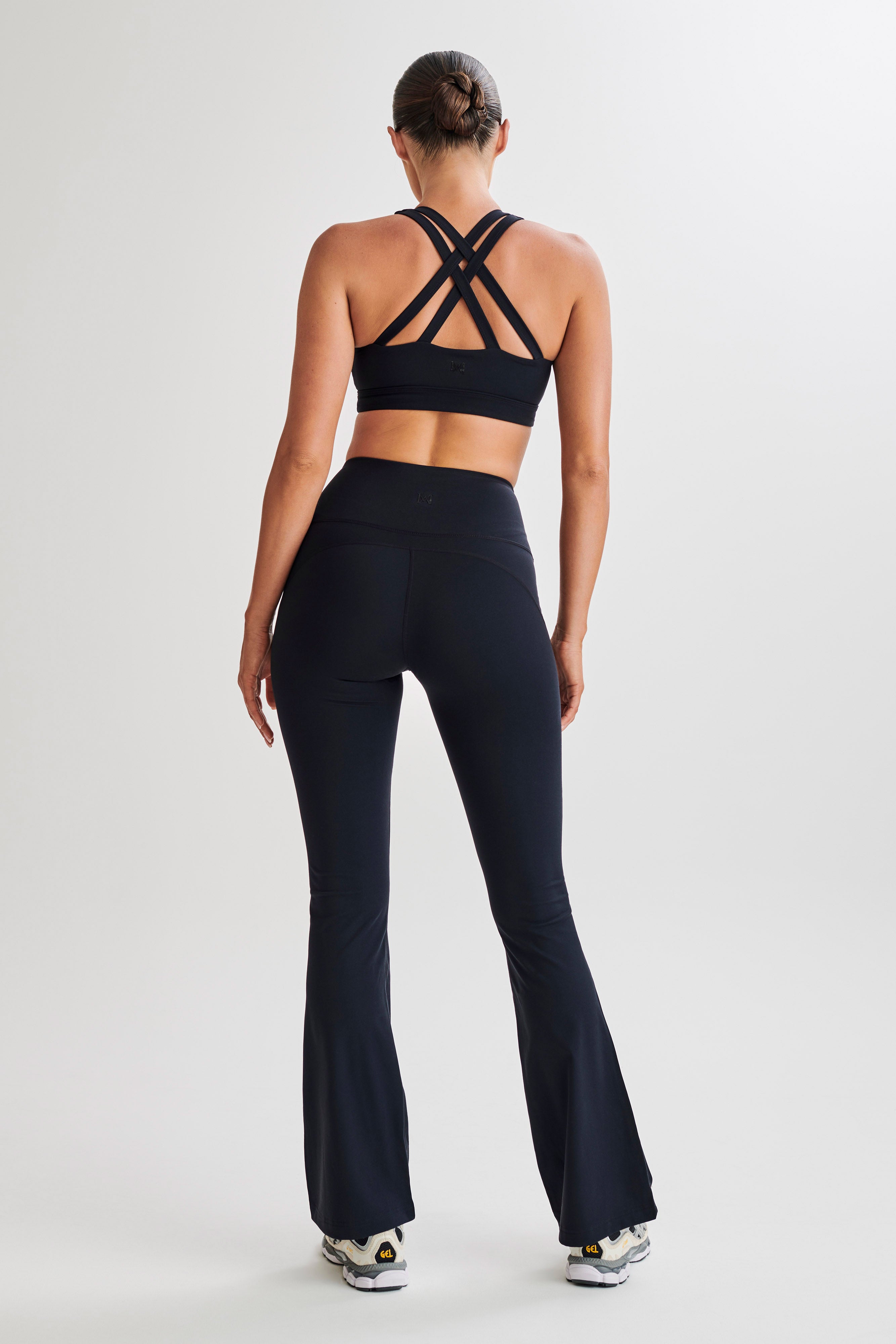 Levauro Jesse Flared Yoga Pantolonu - Siyah