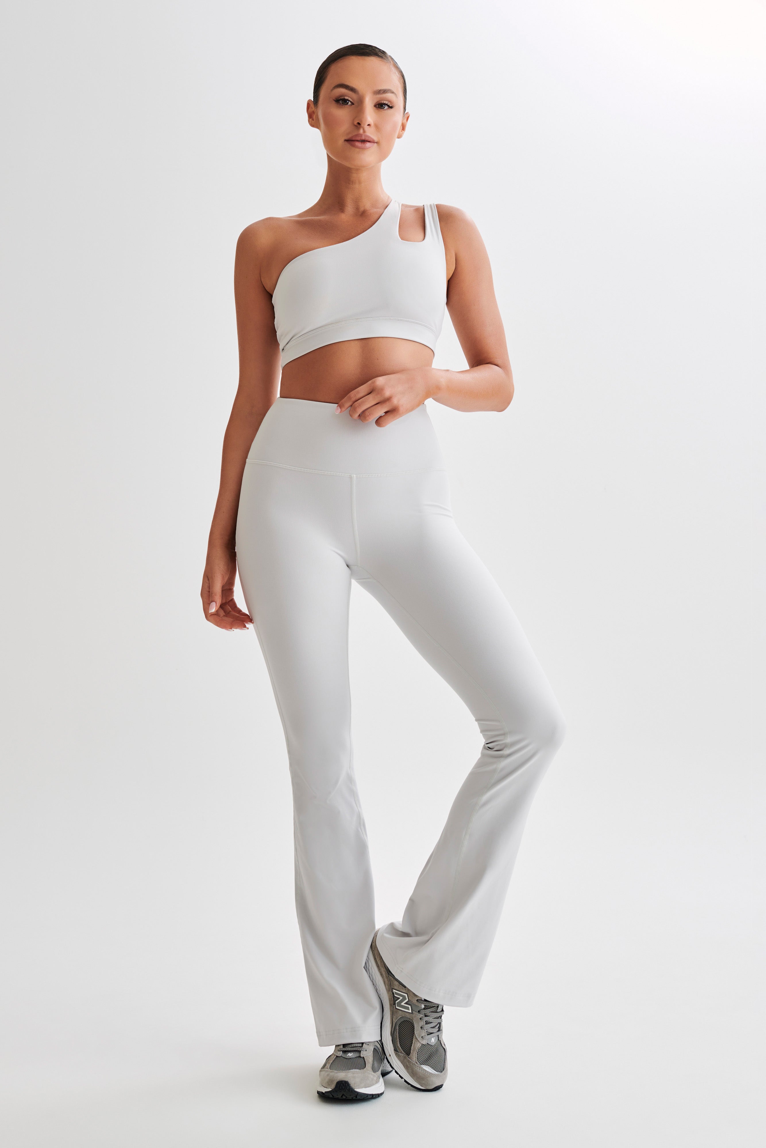 Levauro Jesse Flared Yoga Pantolonu - Buz Grisi