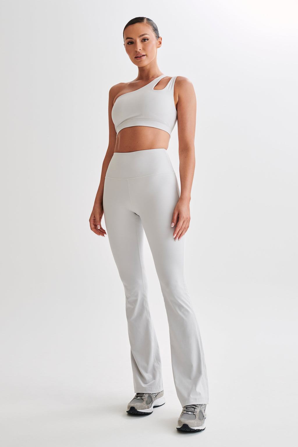 Levauro Jesse Flared Yoga Pantolonu - Buz Grisi