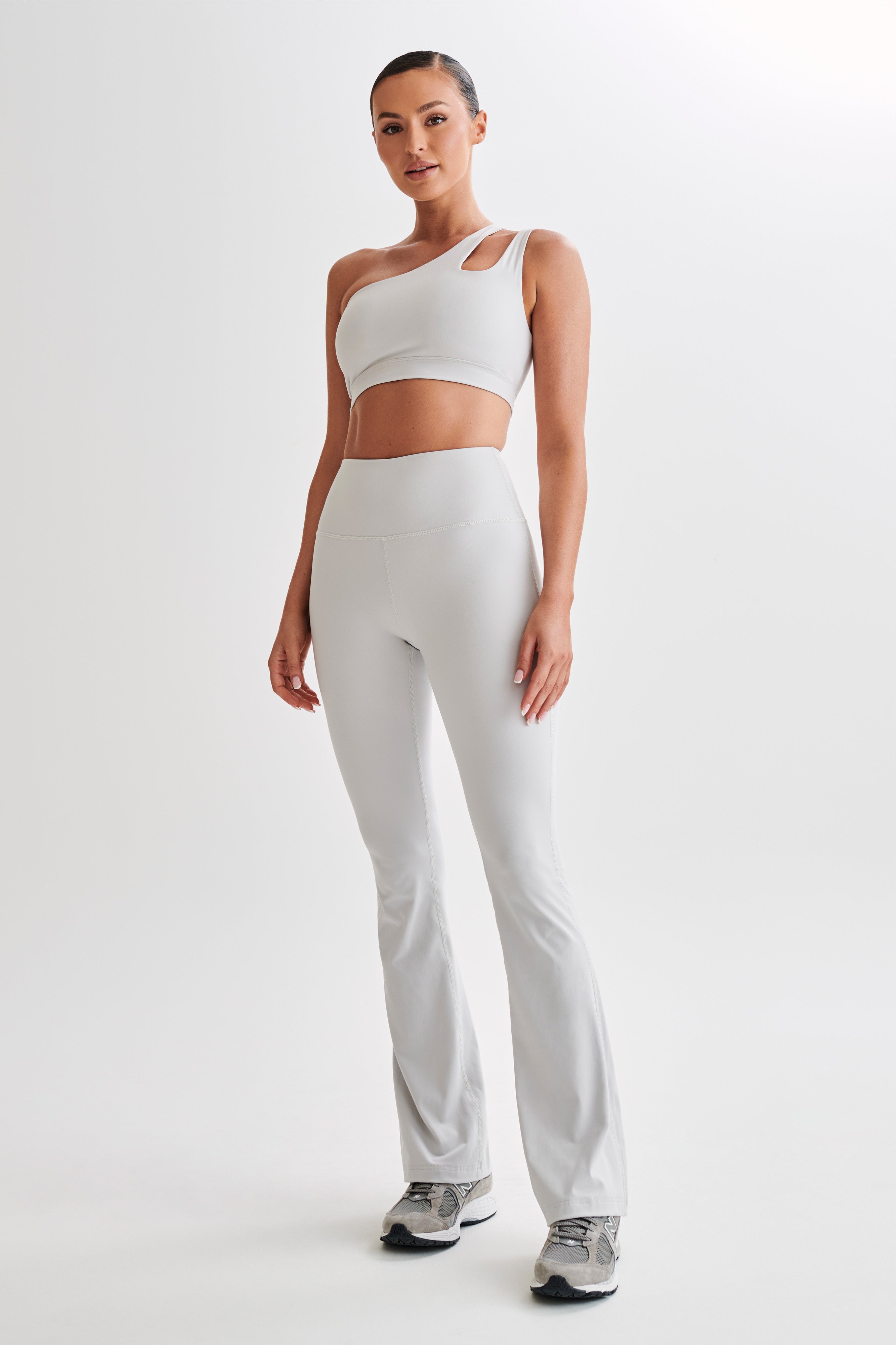 Levauro Jesse Flared Yoga Pantolonu - Buz Grisi