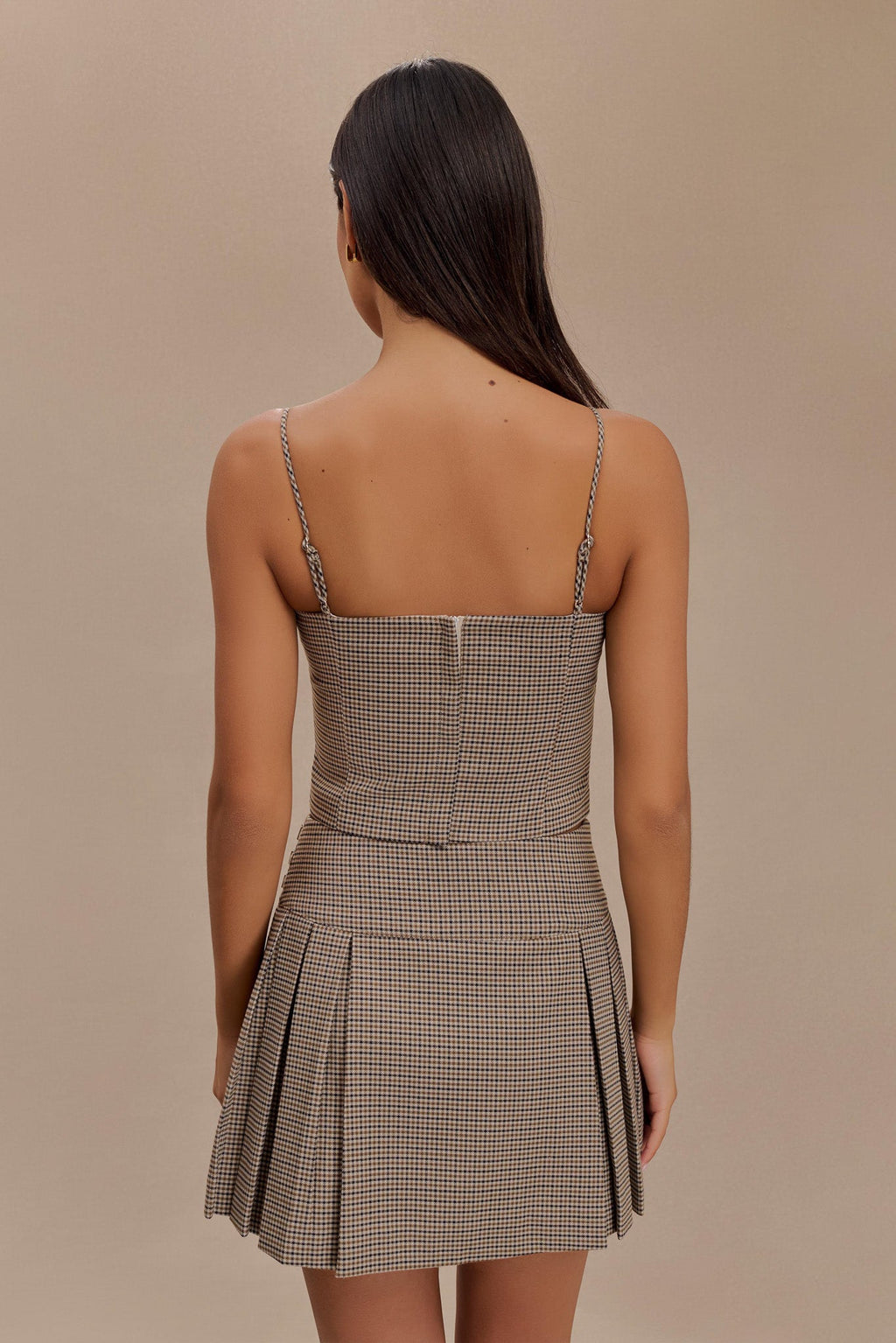 Levaru Aberley Crop Top - Tan Kareli