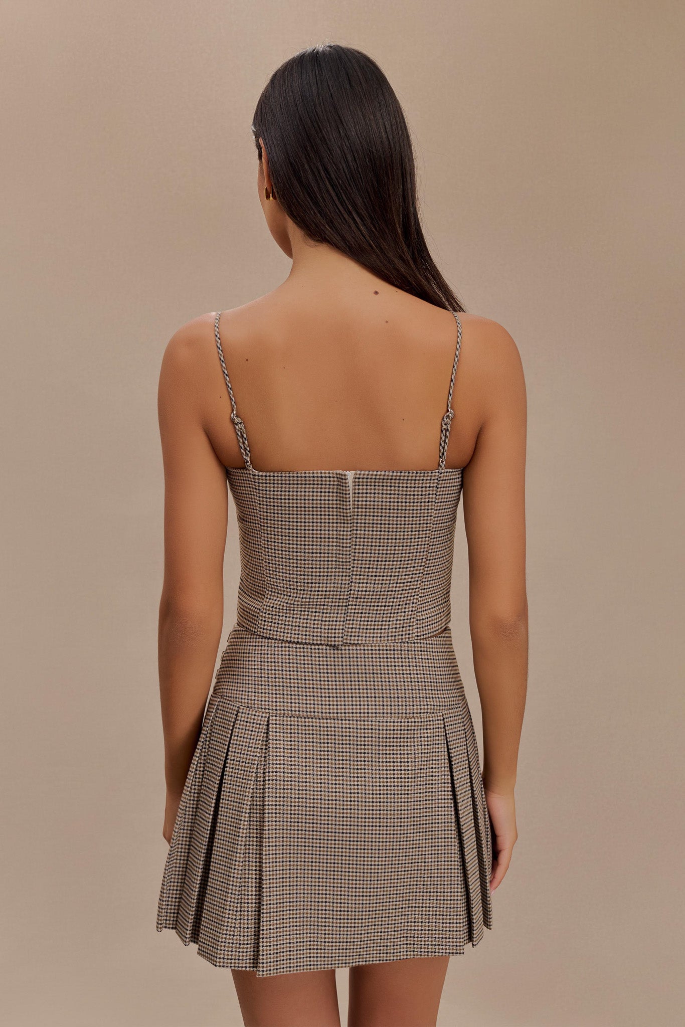 Levaru Aberley Crop Top - Tan Kareli