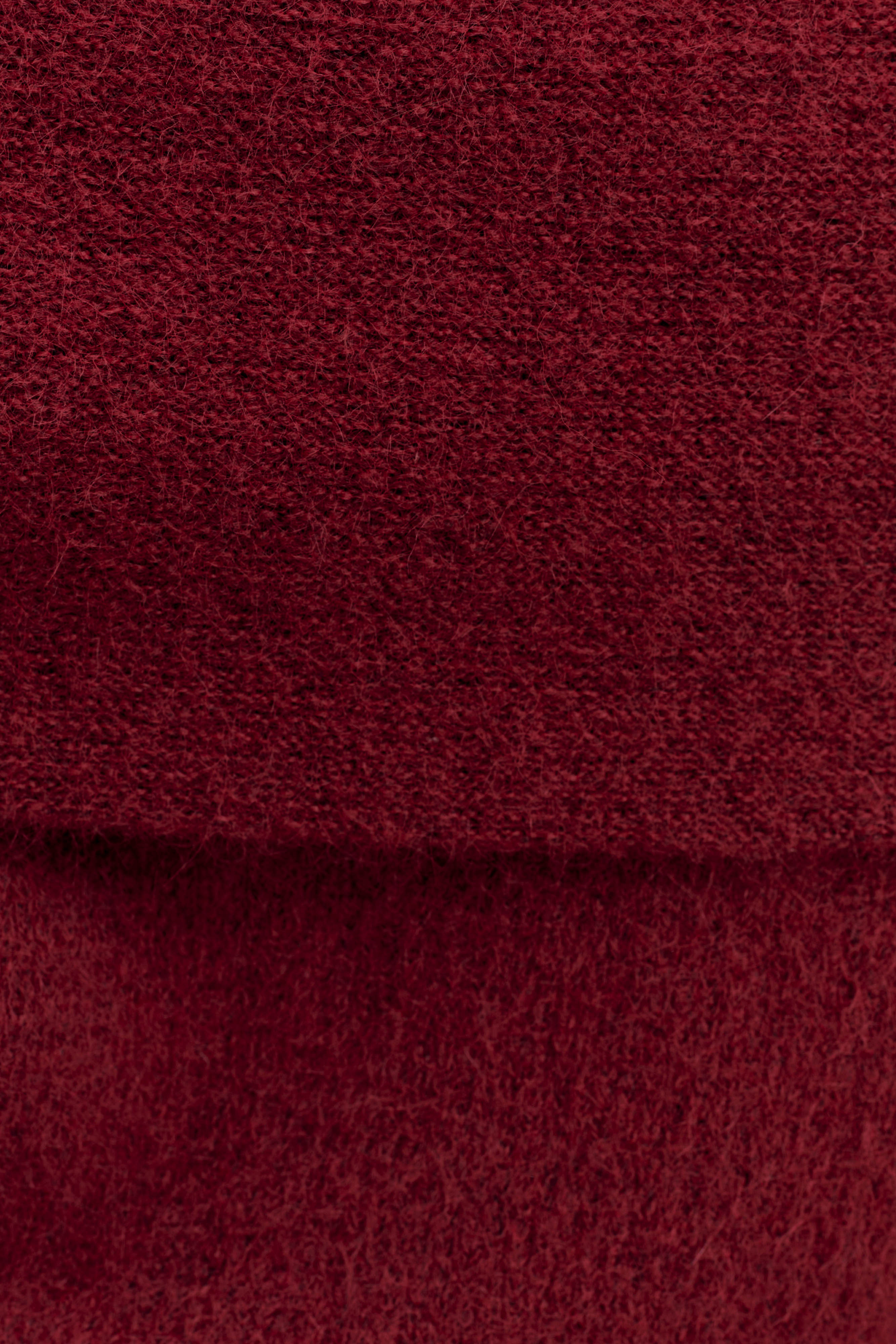 Levaru  Charlotte Örgü Uzun Etek - Merlot