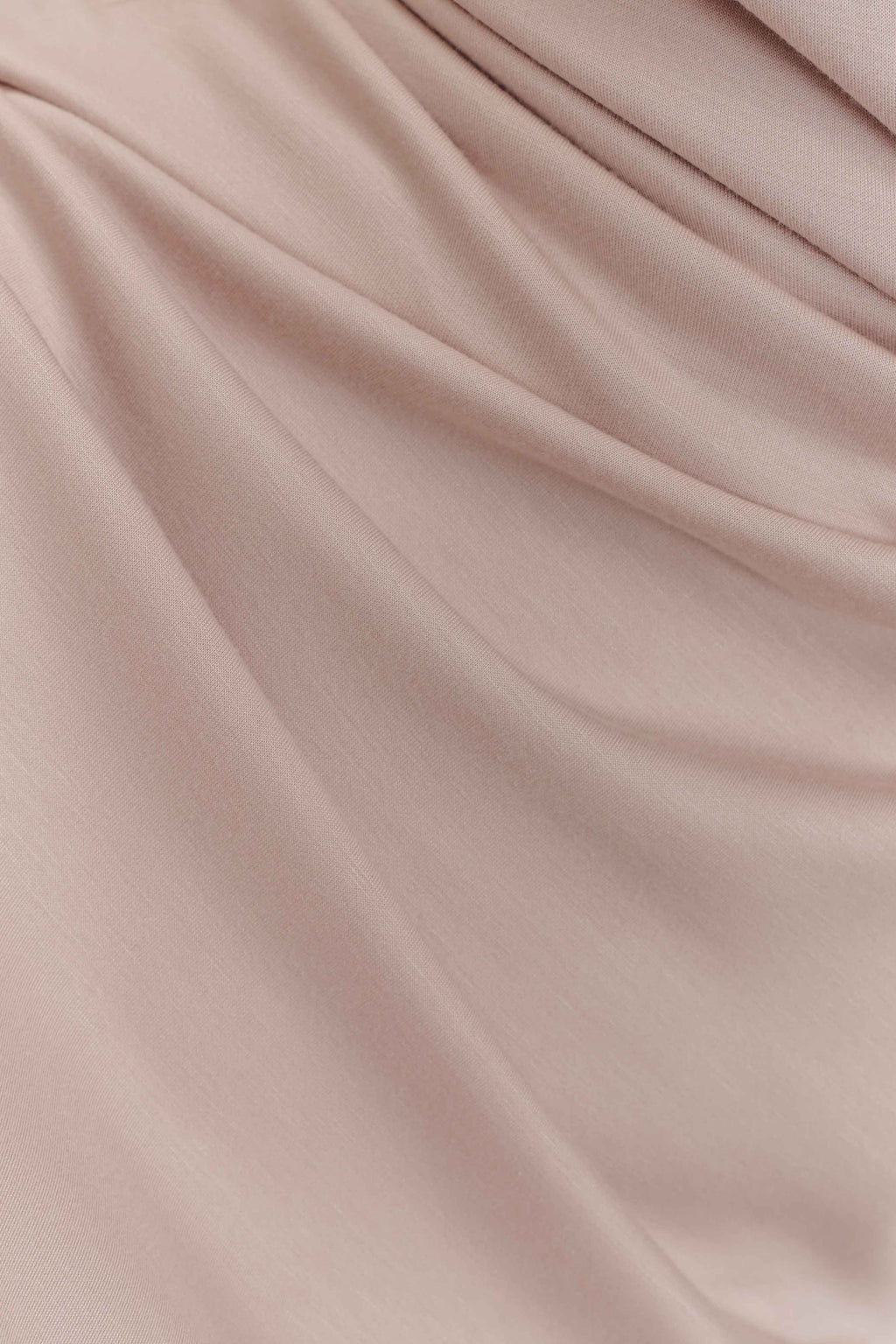 Levauro Lorelei Krep Twist Midi Elbise - Taupe