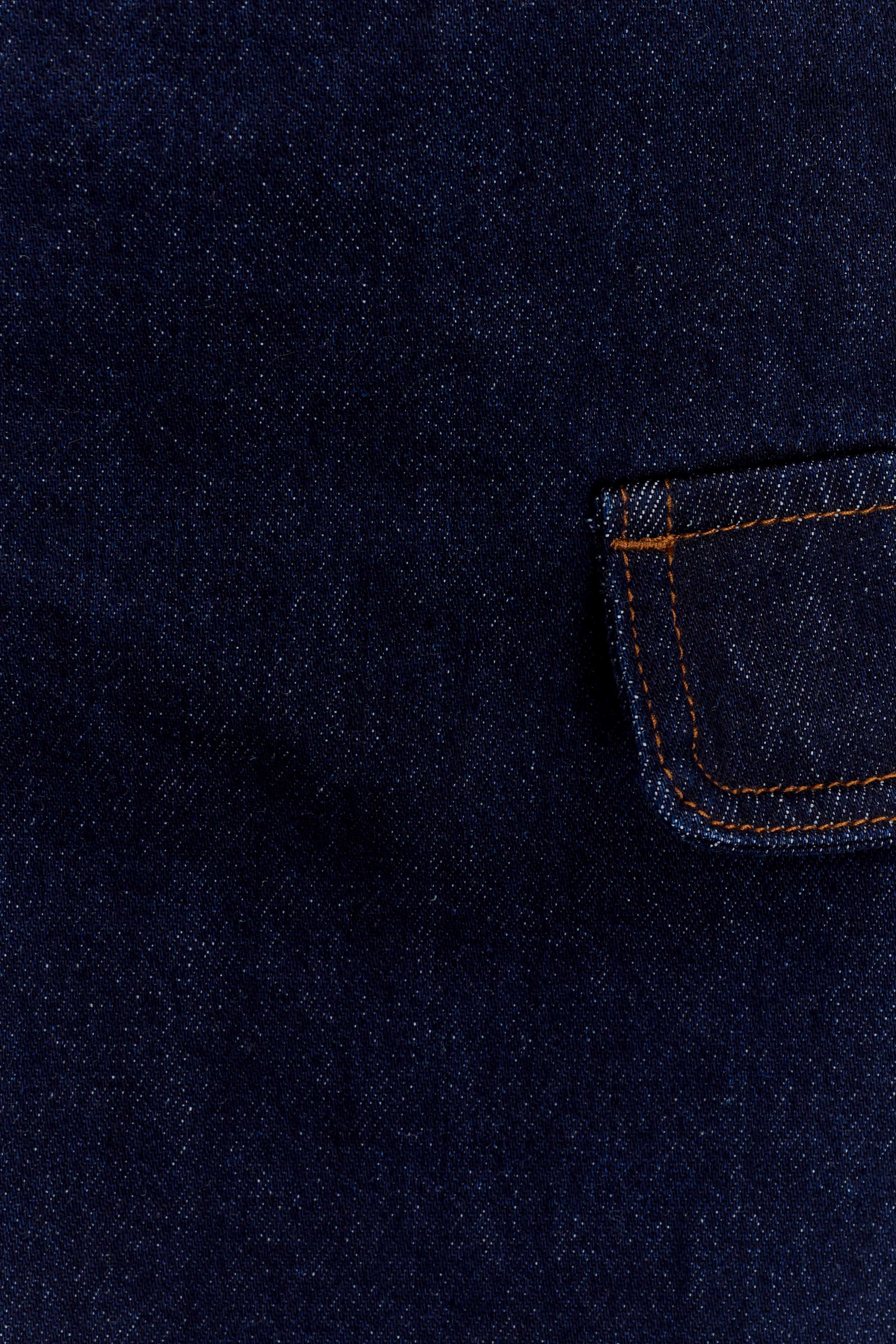 Levauro  Rosalyn Mini Denim Şort - İndigo Mavi