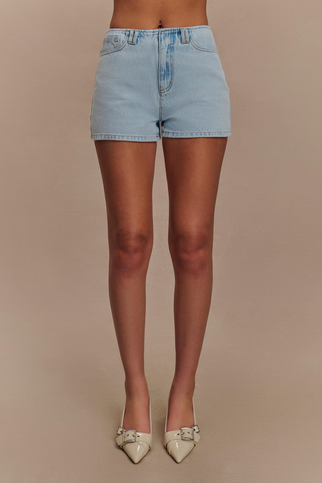 Levauro Tobias Denim Şort - Açık Mavi