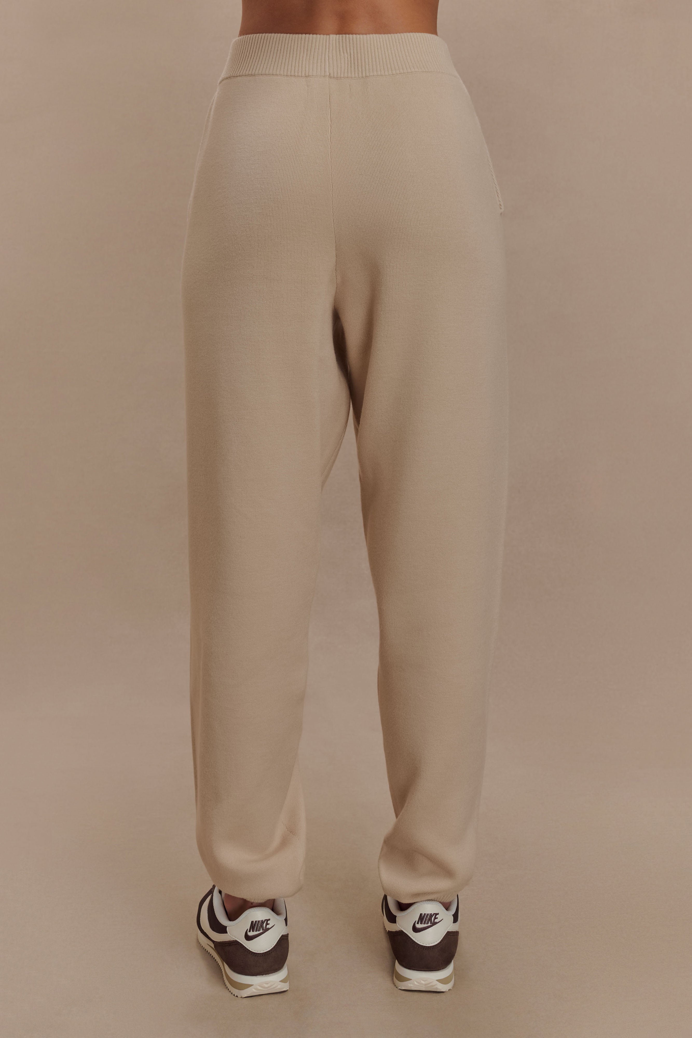 Levauro  Sami Örgü Jogger - Camel
