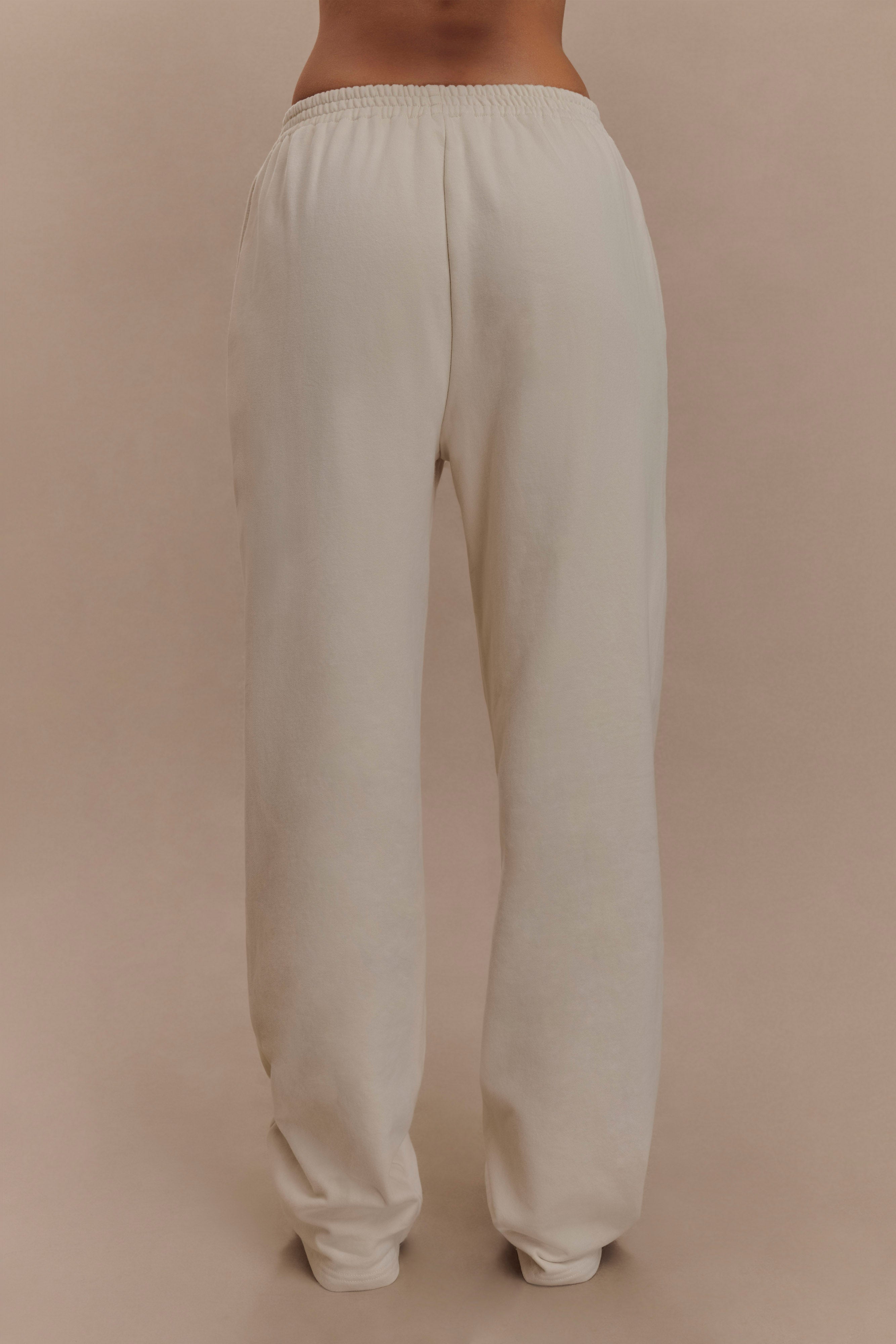 Levauro Blake Düz Bacak Jogger Pantolon - Taş