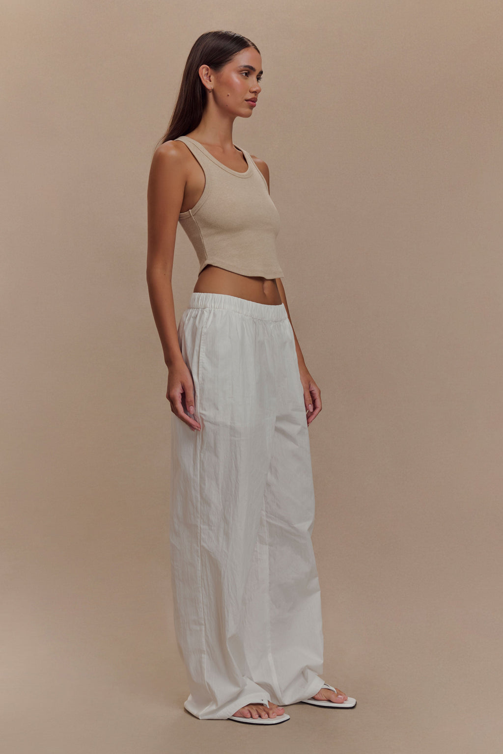 Levauro  Morgana Fitilli Kolsuz Bluz - Neutral Marle