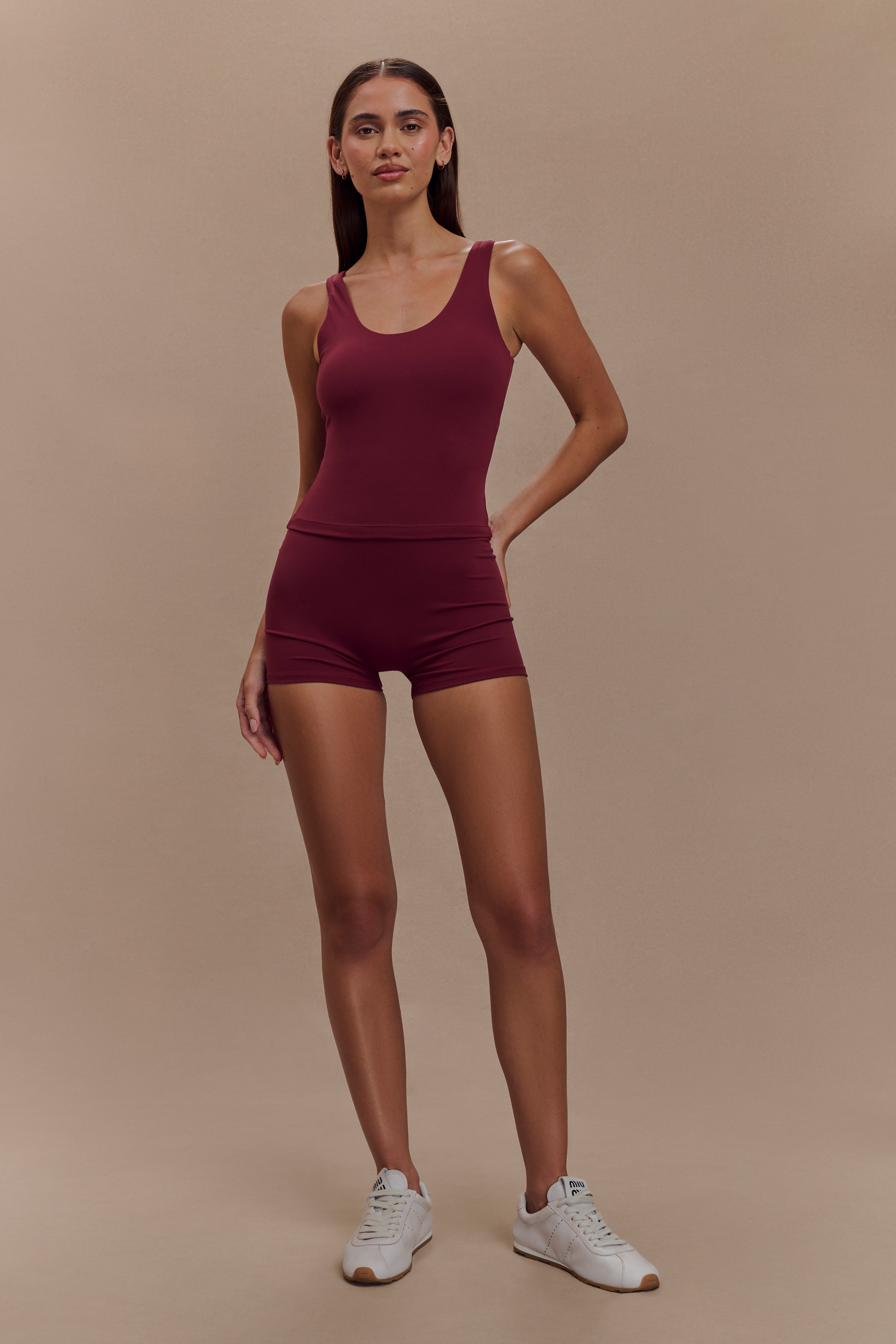Levauro  Alexandra Yoga Üstü - Bordo