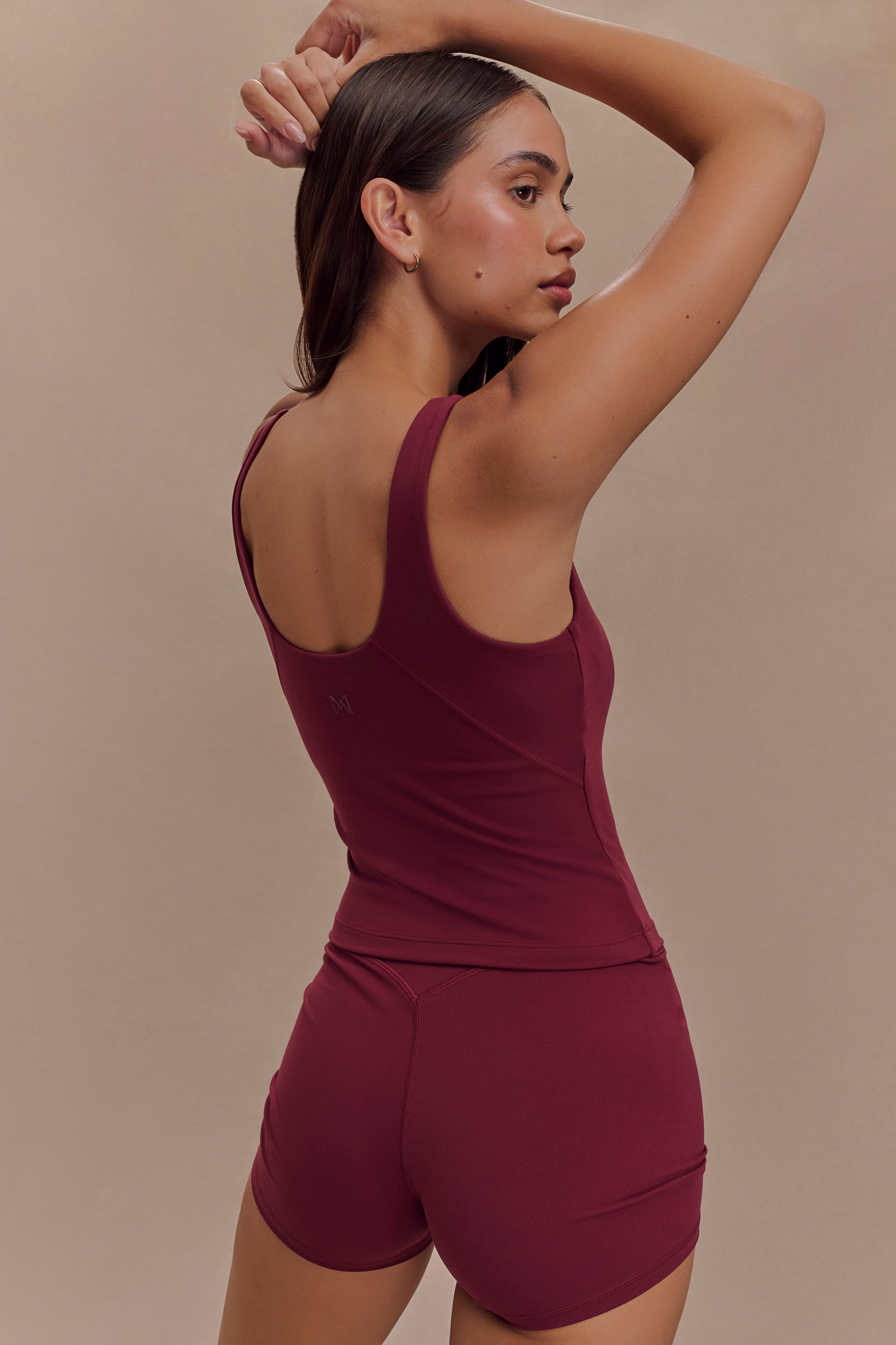 Levauro  Alexandra Yoga Üstü - Bordo
