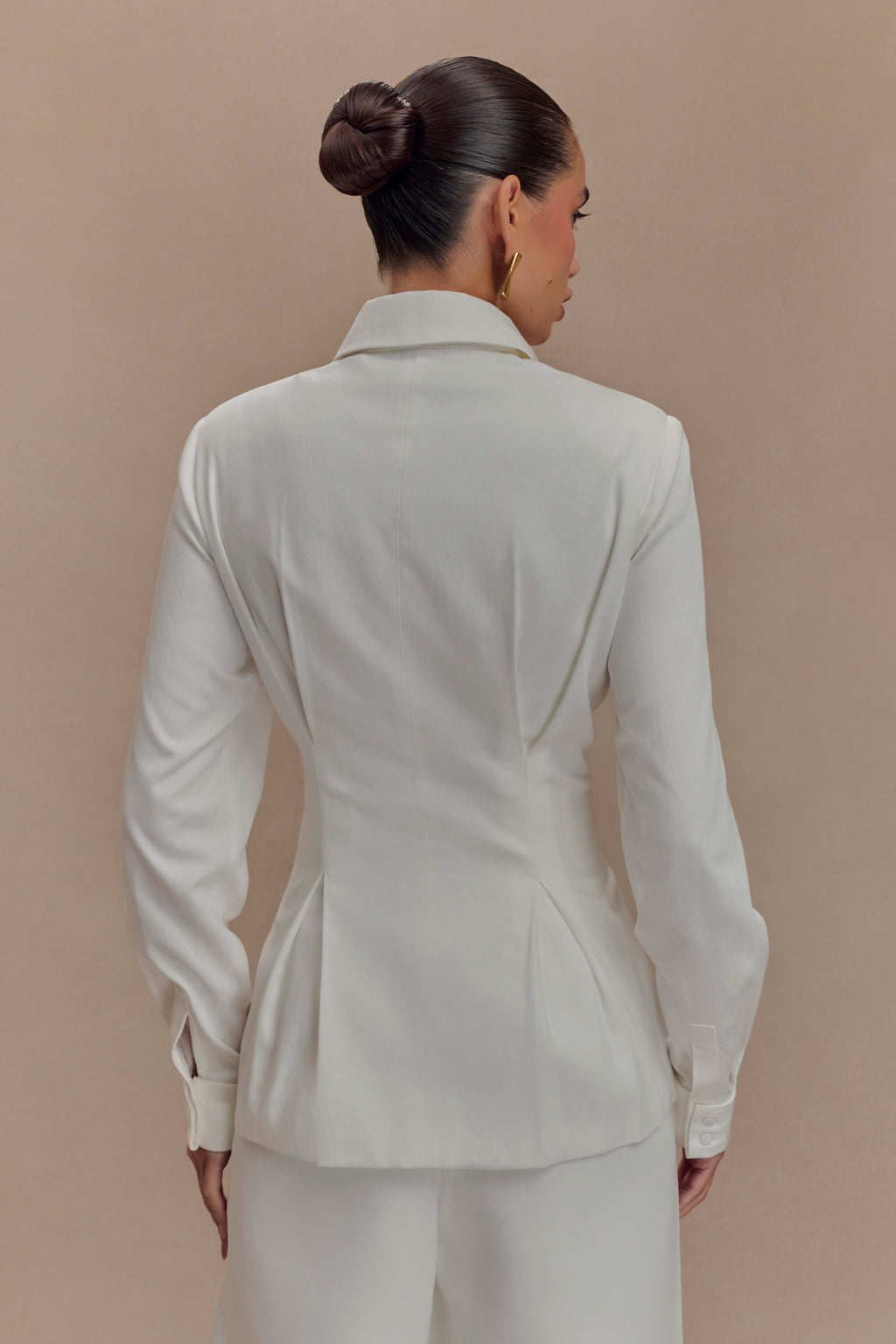 Levauro Rhia Oversize Gömlek - Beyaz