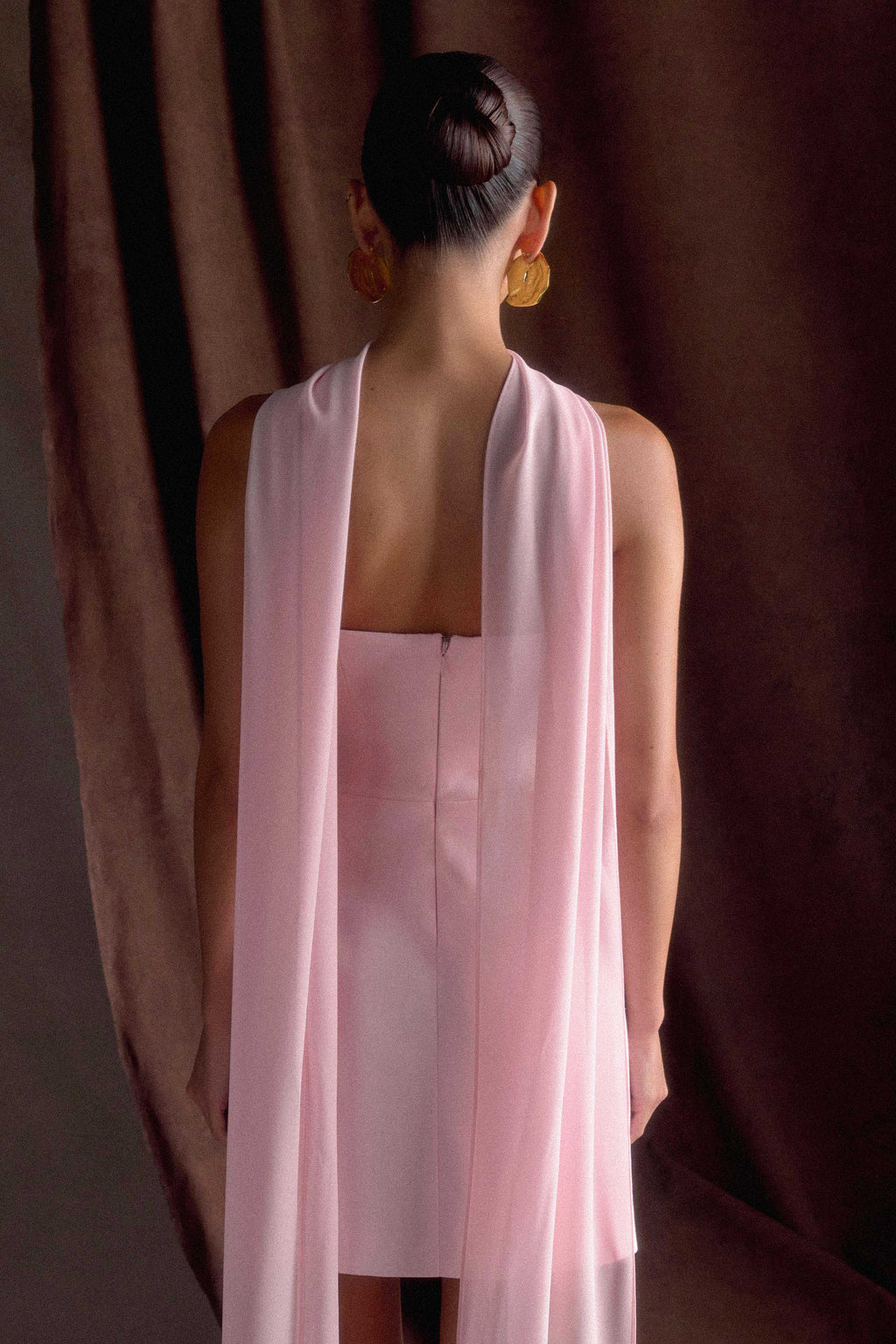 Levauro Orellia Straplez Takım Elbise Mini Elbise - Soft Pembe