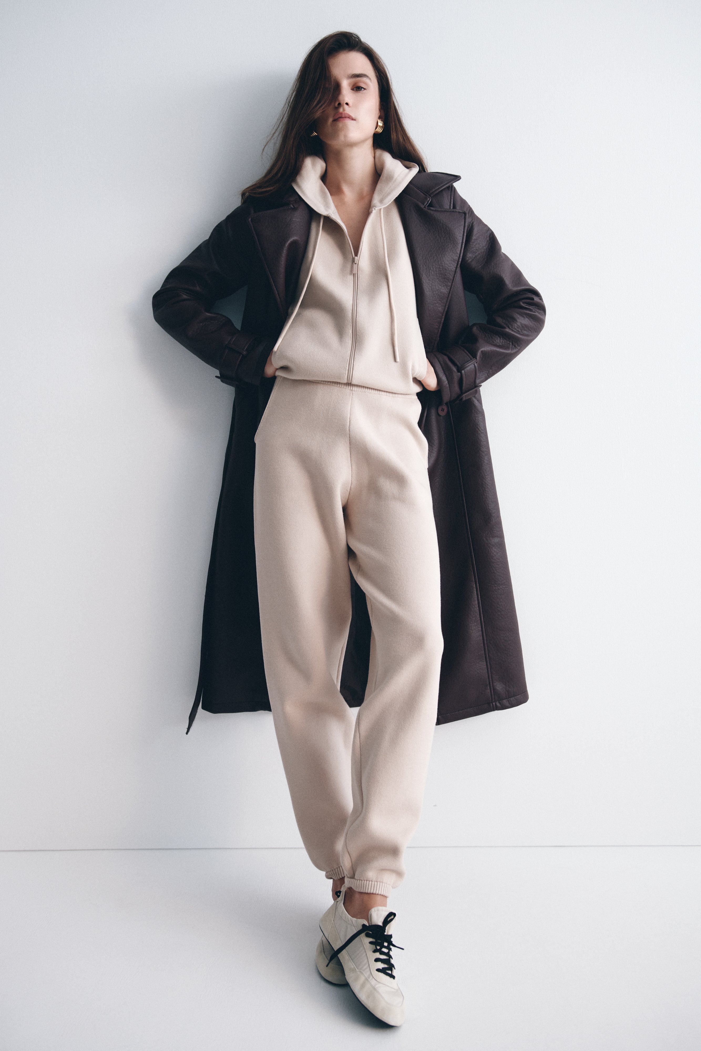 Levauro  Sami Örgü Jogger - Camel