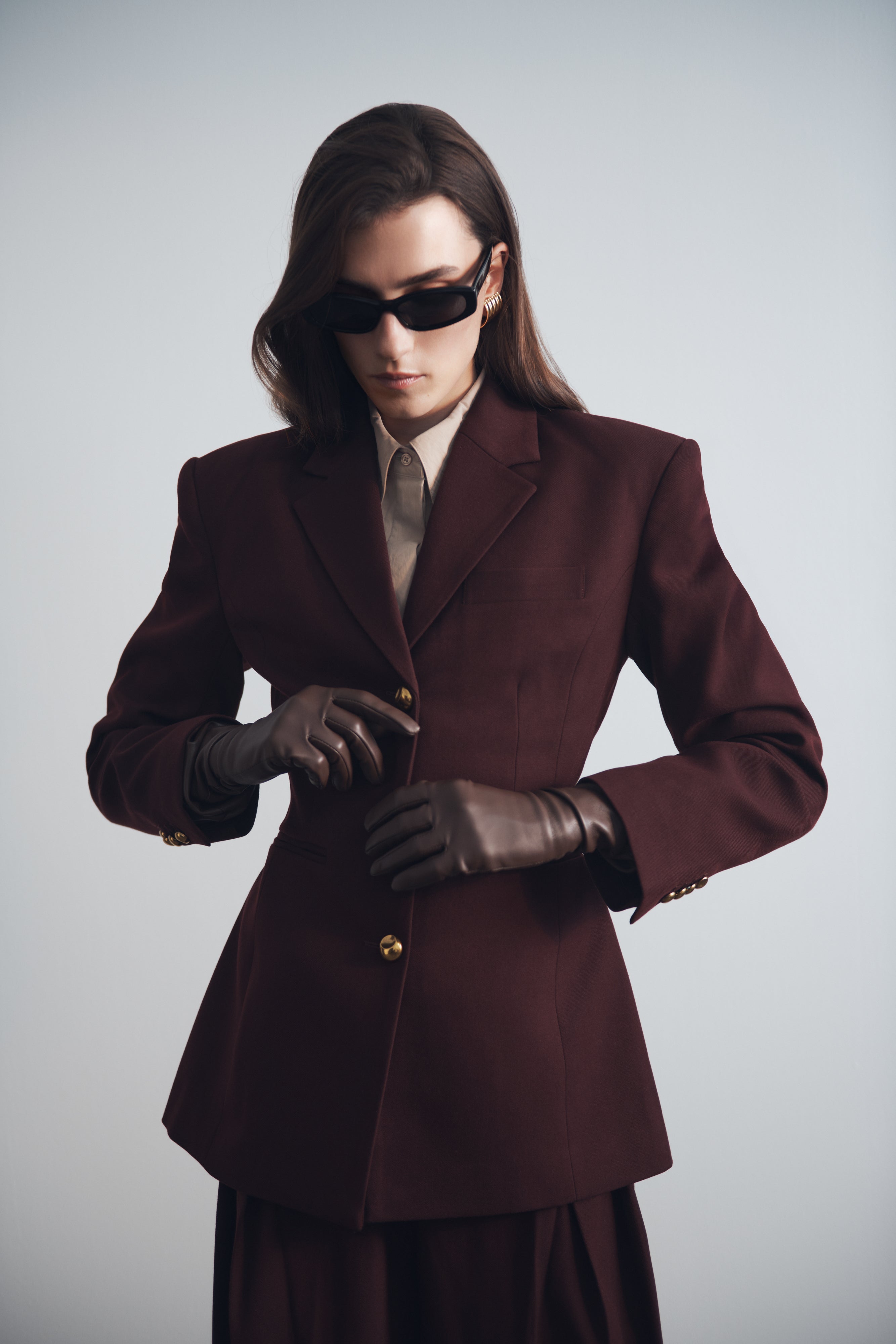 Levauro Bellamy Cinched Blazer - Maun