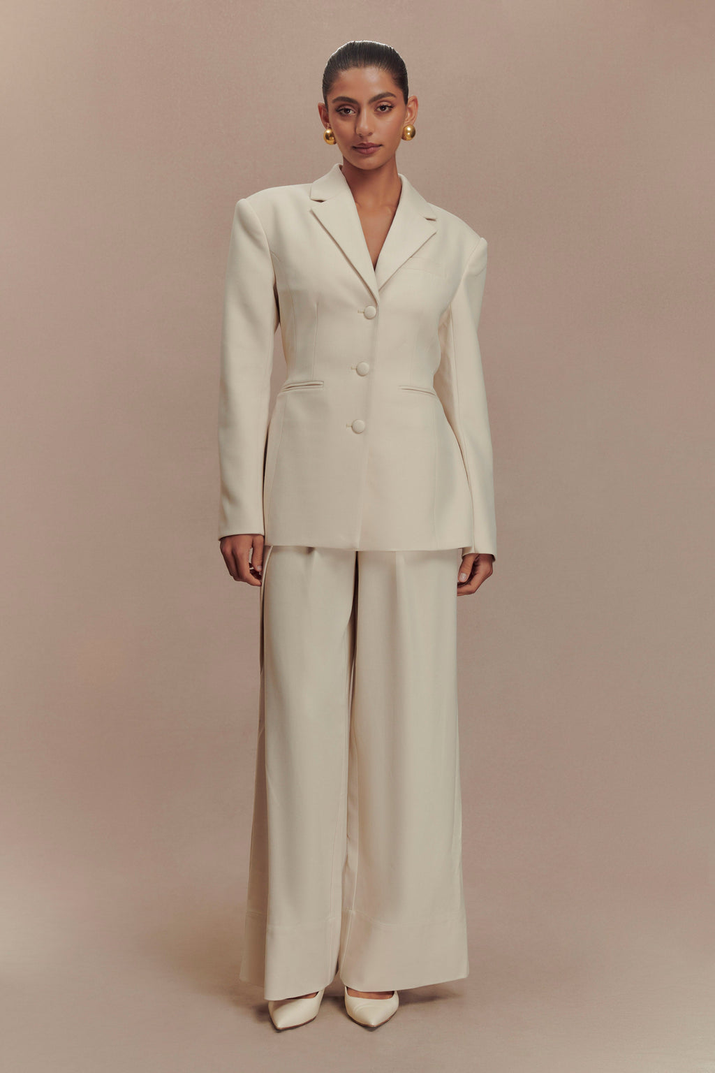 Levauro Bellamy Cinched Blazer - Ayran