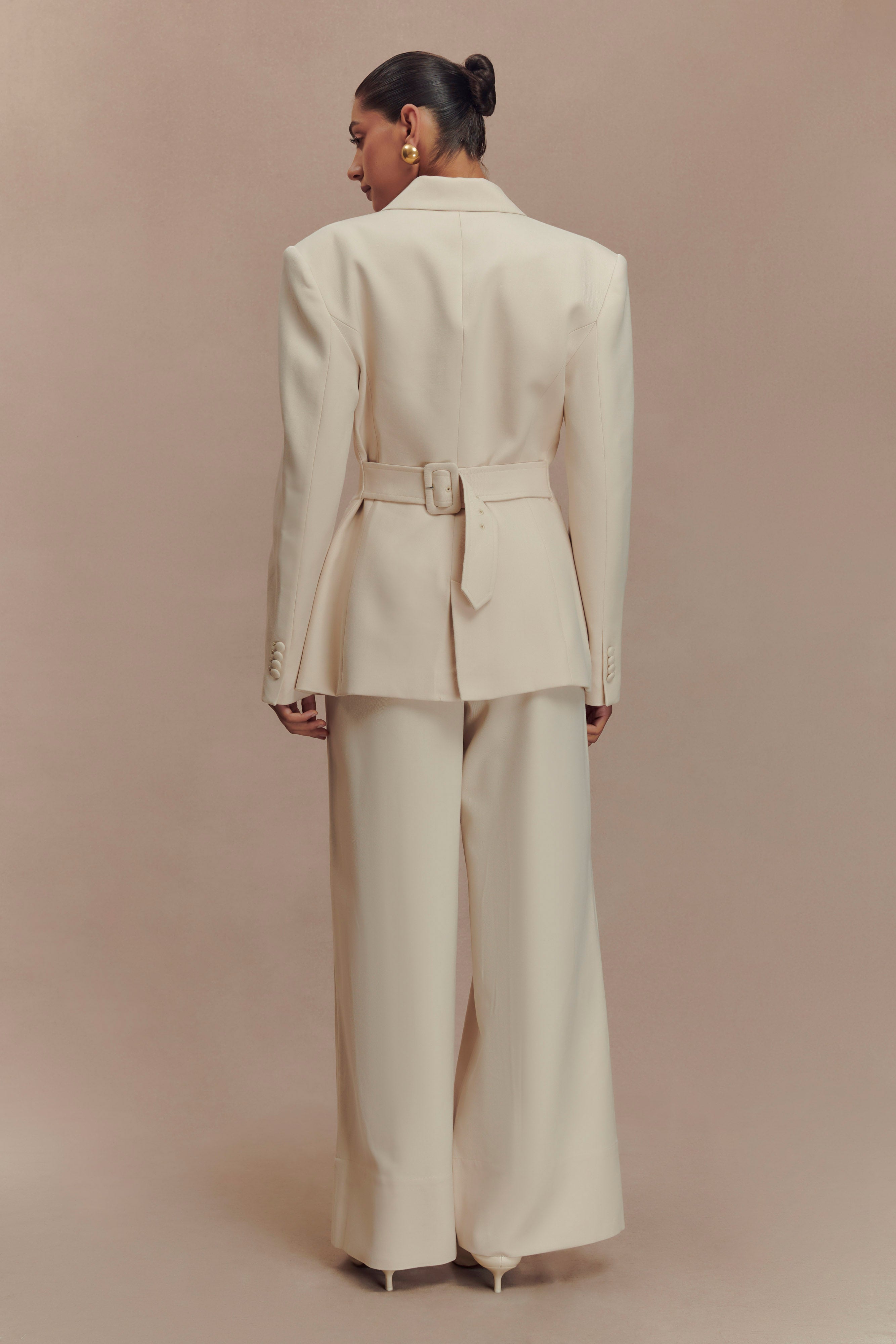 Levauro Bellamy Cinched Blazer - Ayran