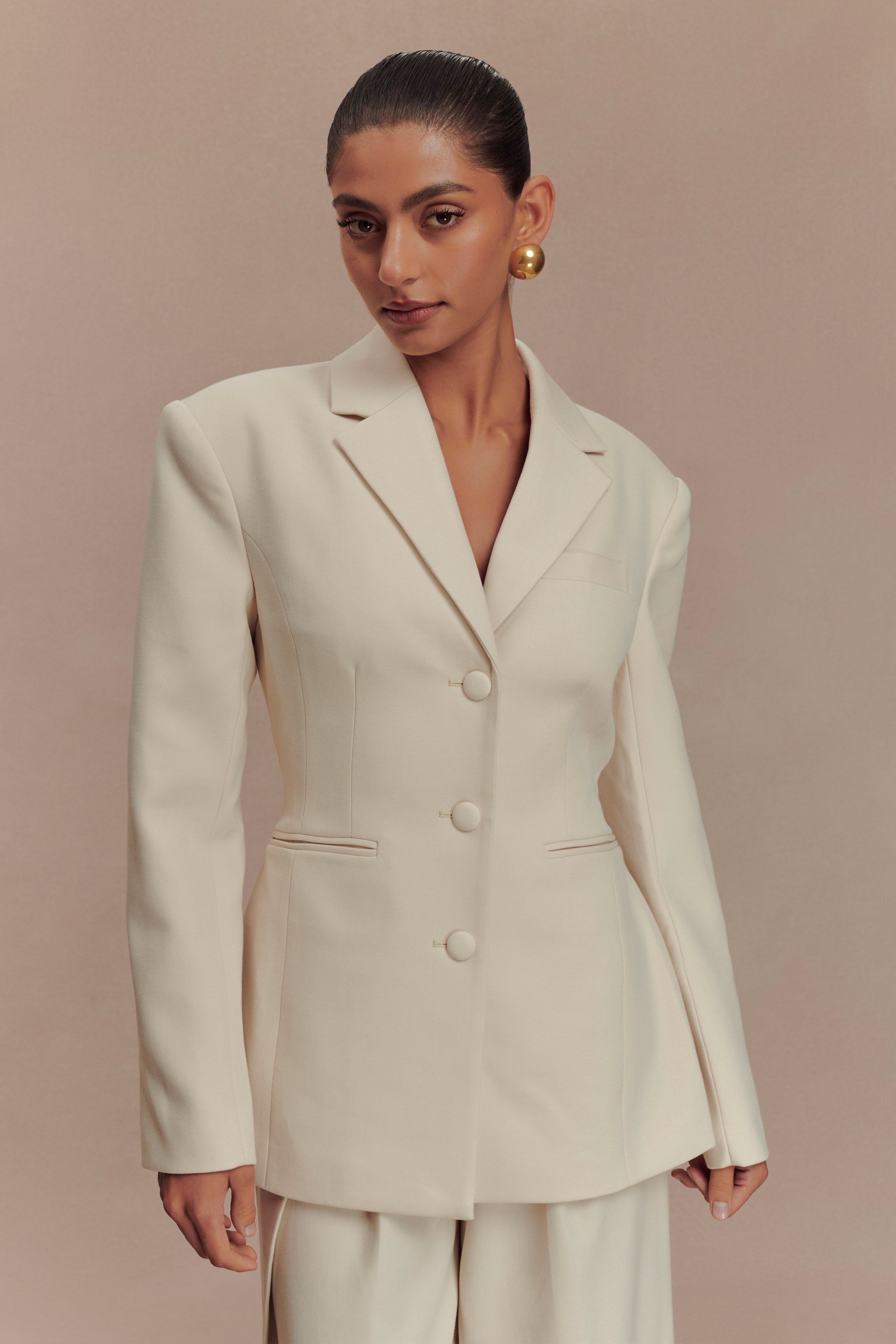 Levauro Bellamy Cinched Blazer - Ayran