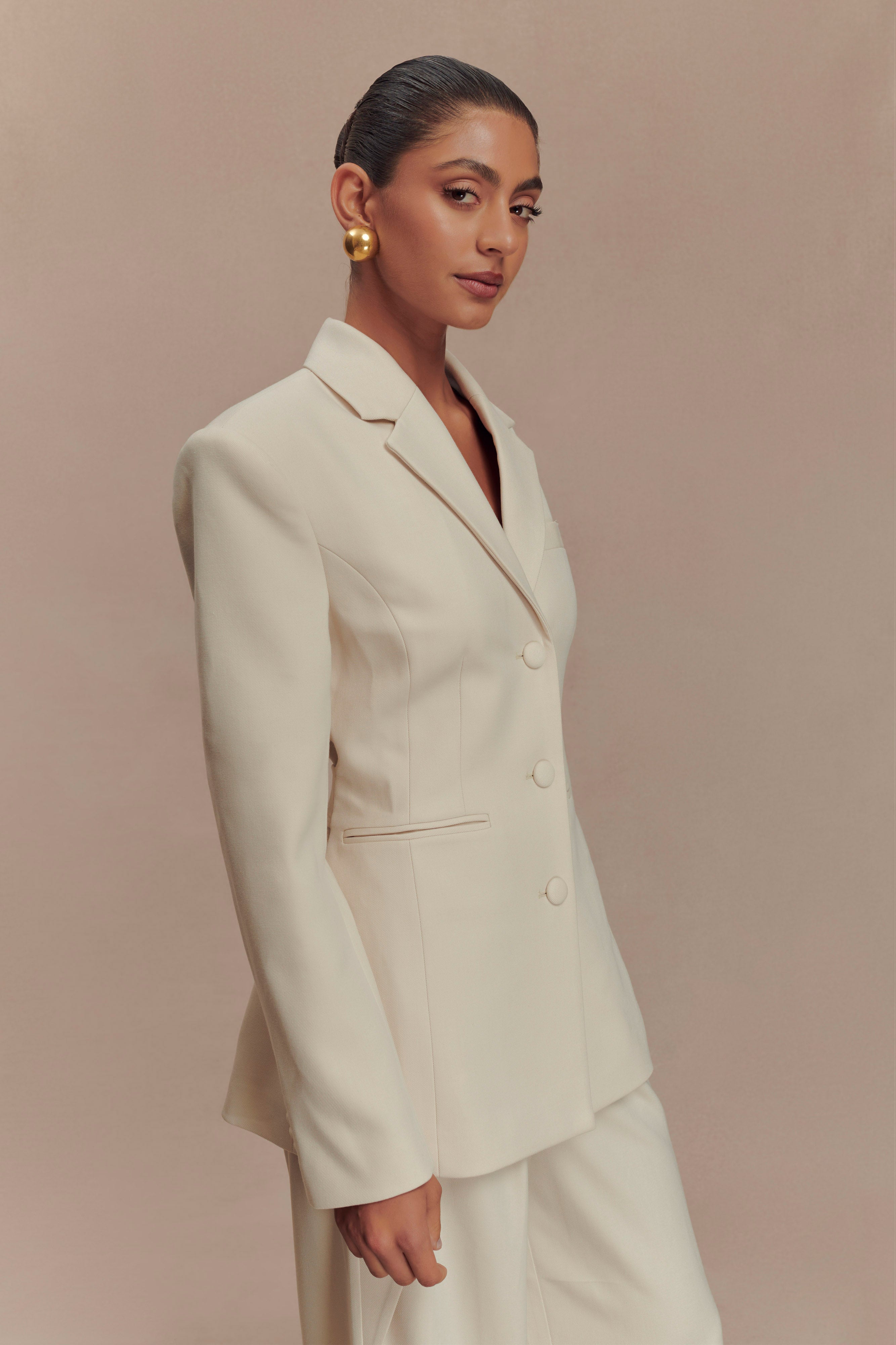 Levauro Bellamy Cinched Blazer - Ayran