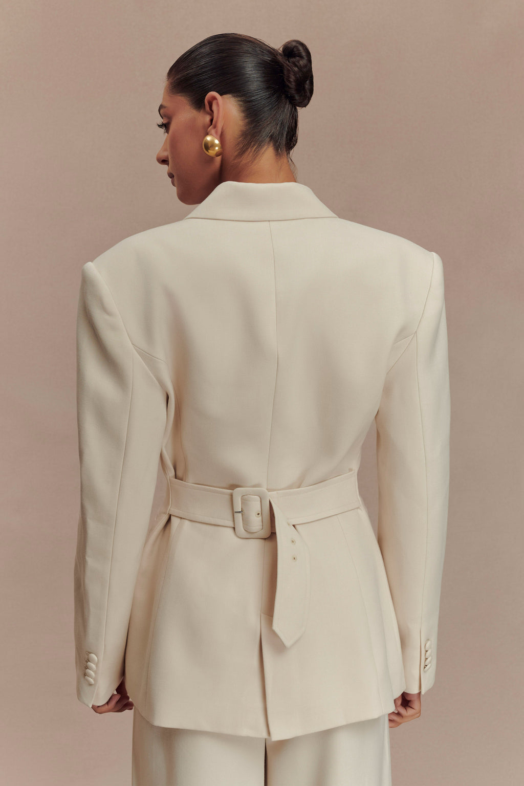 Levauro Bellamy Cinched Blazer - Ayran