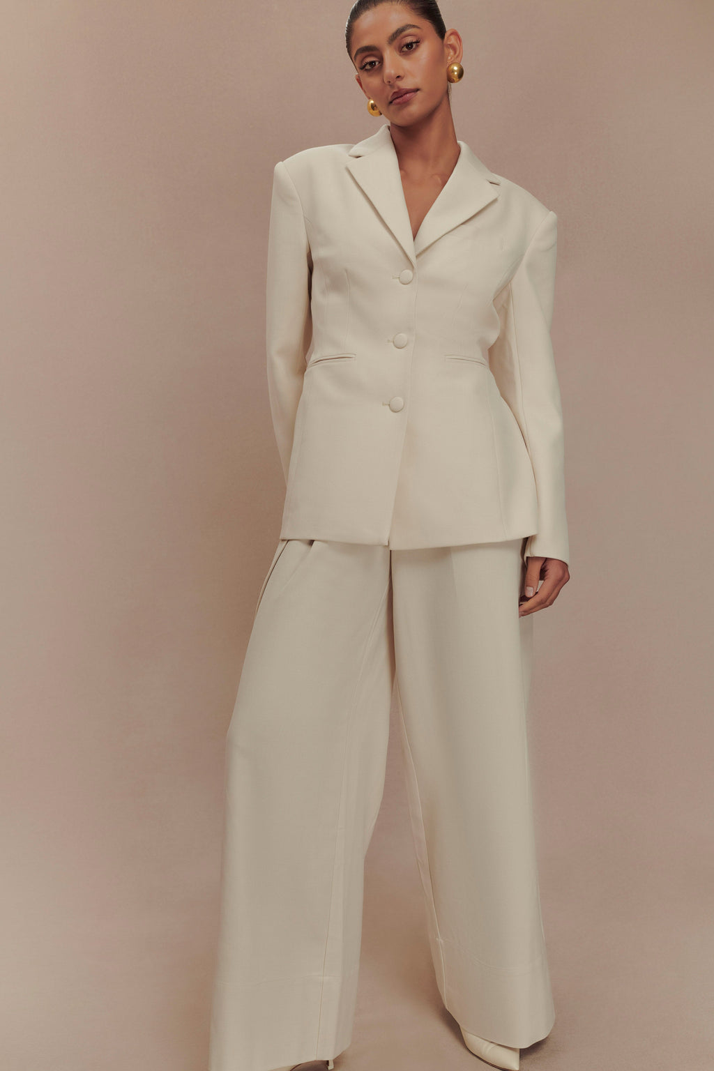 Levauro Bellamy Cinched Blazer - Ayran
