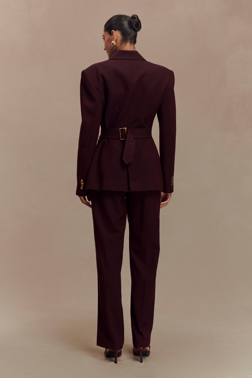 Levauro Bellamy Cinched Blazer - Maun