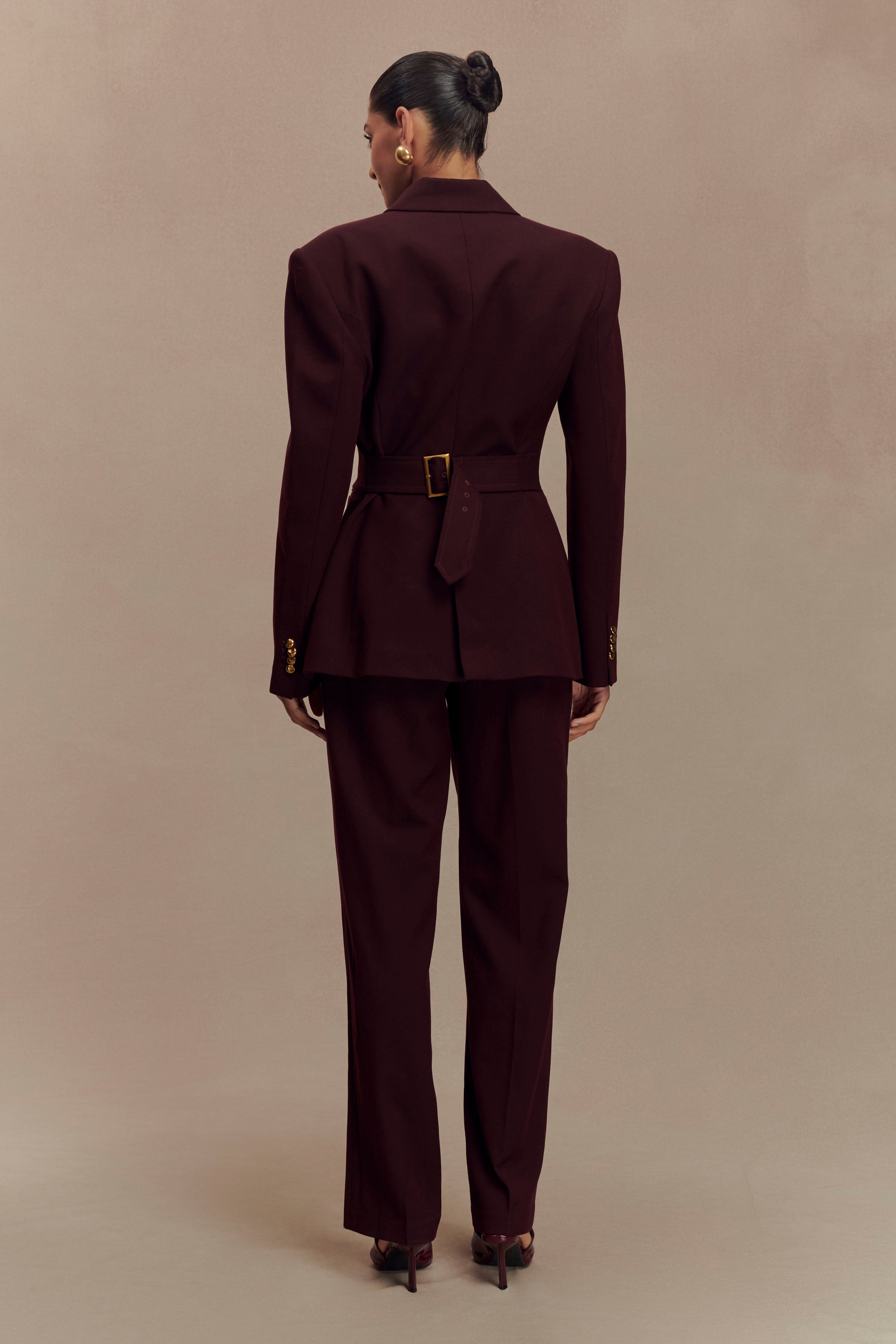 Levauro Bellamy Cinched Blazer - Maun