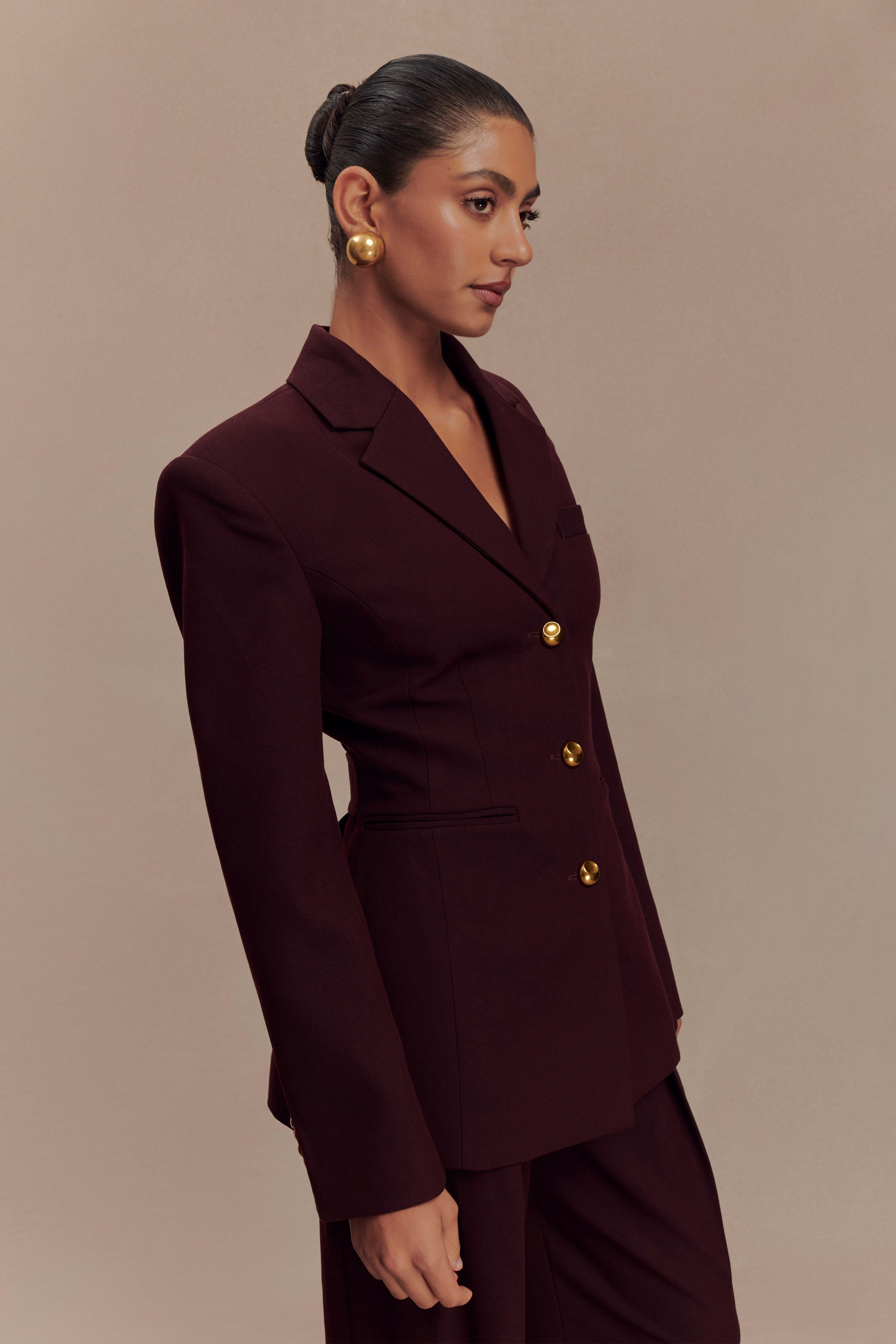 Levauro Bellamy Cinched Blazer - Maun