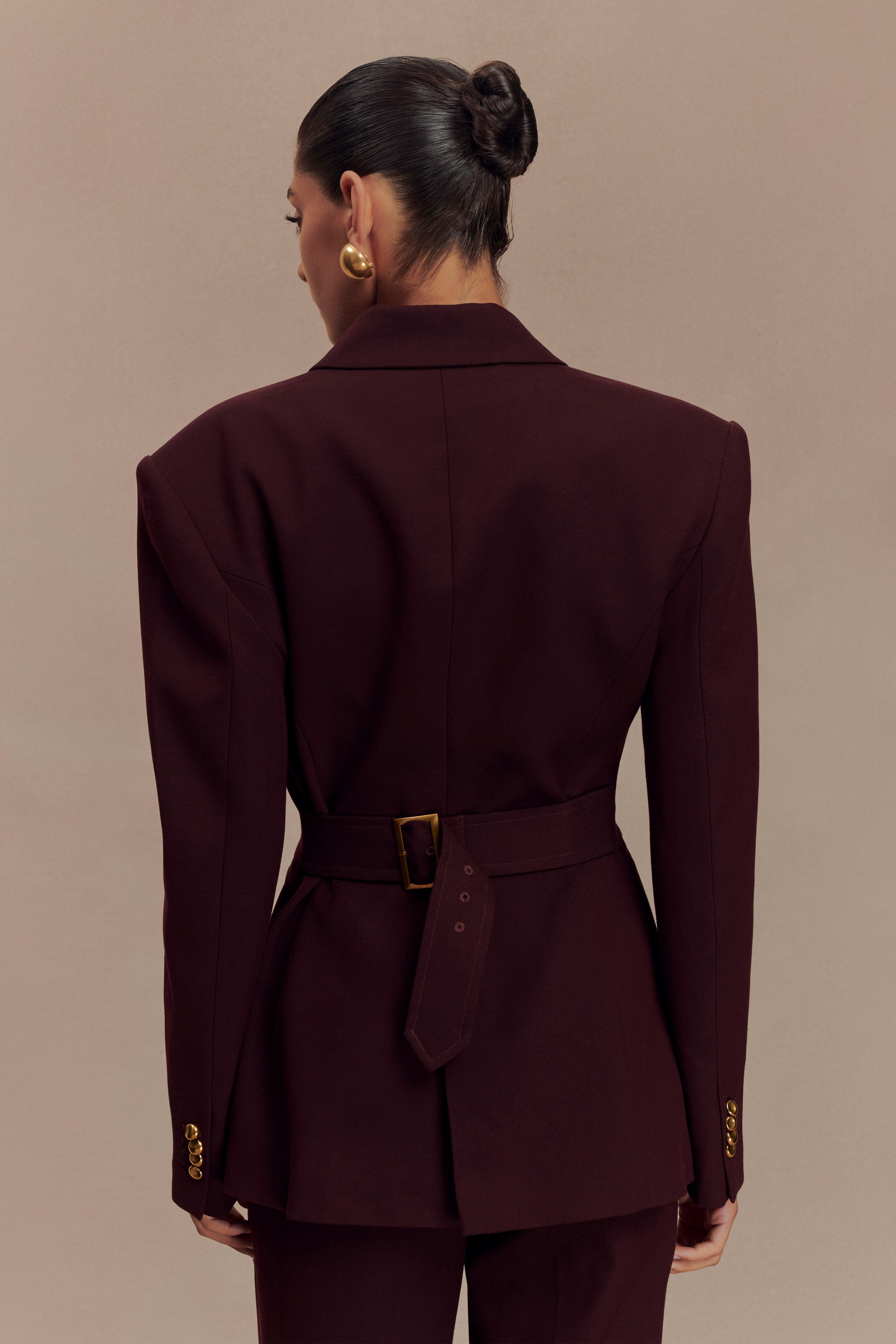 Levauro Bellamy Cinched Blazer - Maun