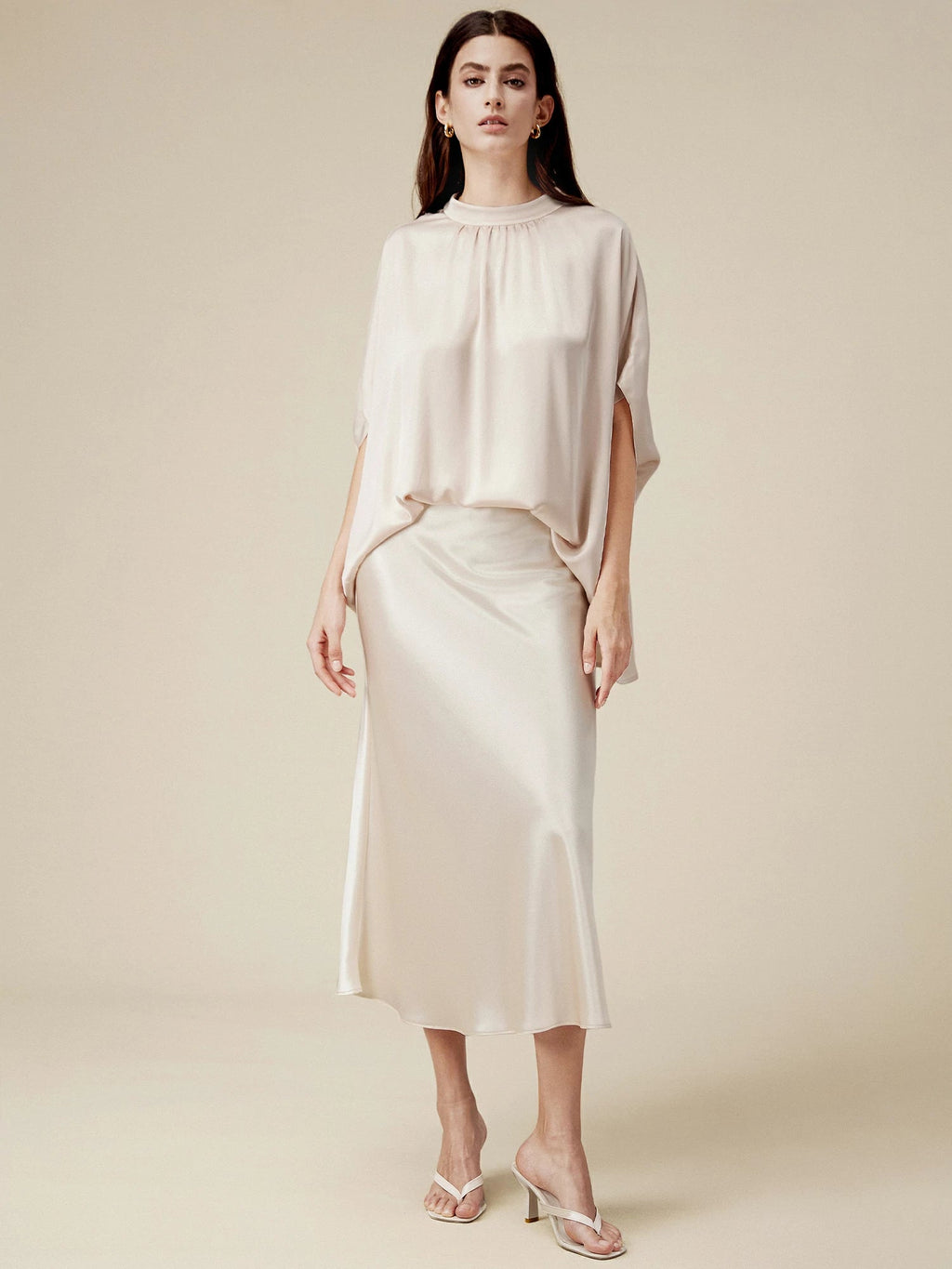 Levauro Asetat Saten Etek