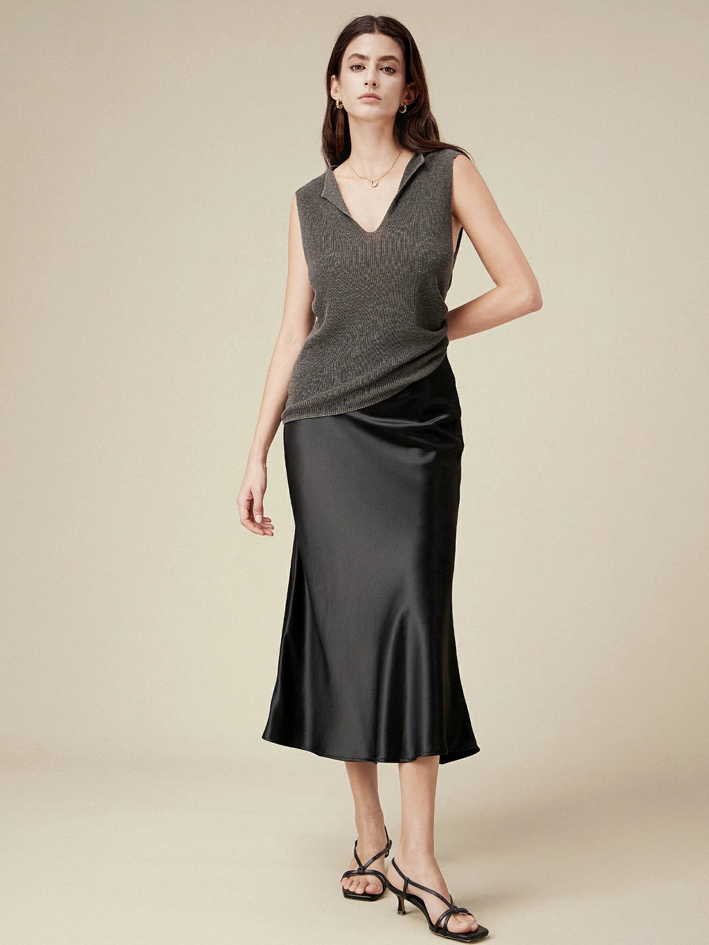 Levauro Asetat Saten Etek