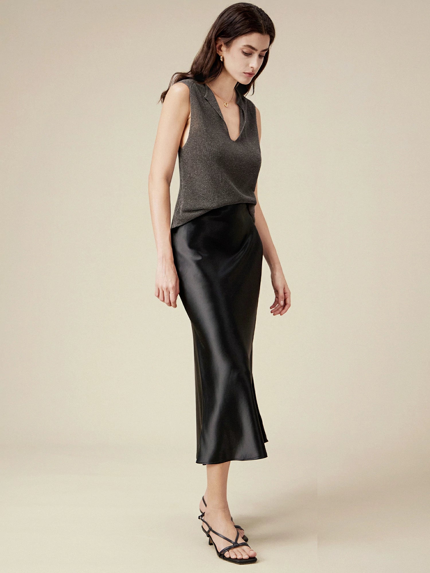 Levauro Asetat Saten Etek