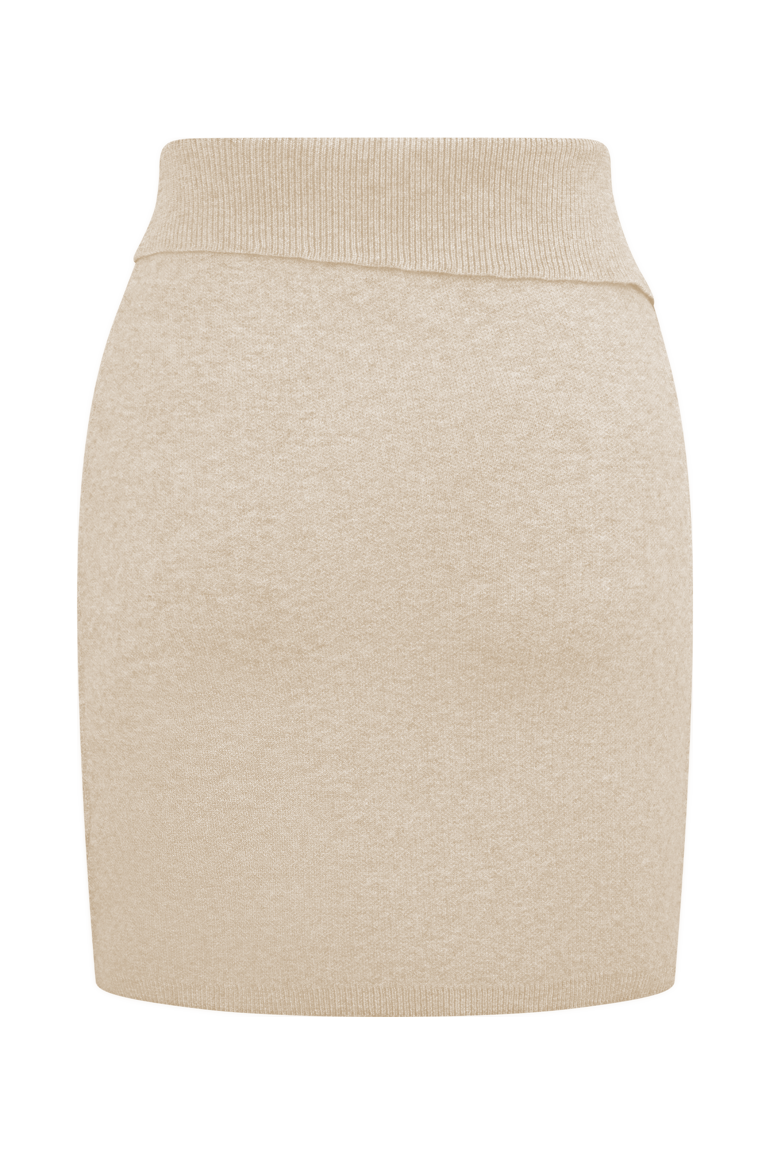 Levauro Annabelle Örgü Mini Etek - Krem