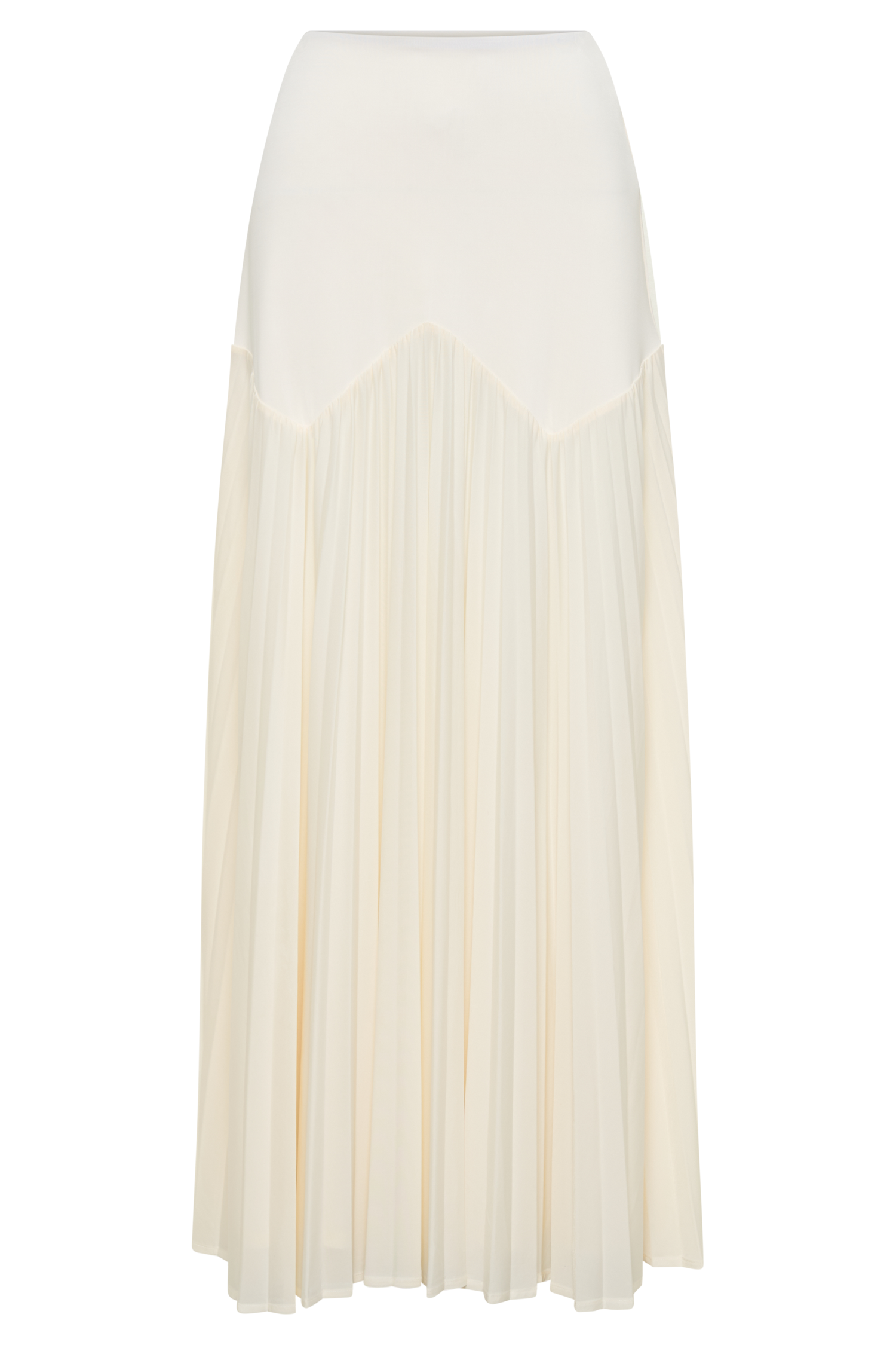 Levauro Odette Slinky Maxi Etek - Fildişi