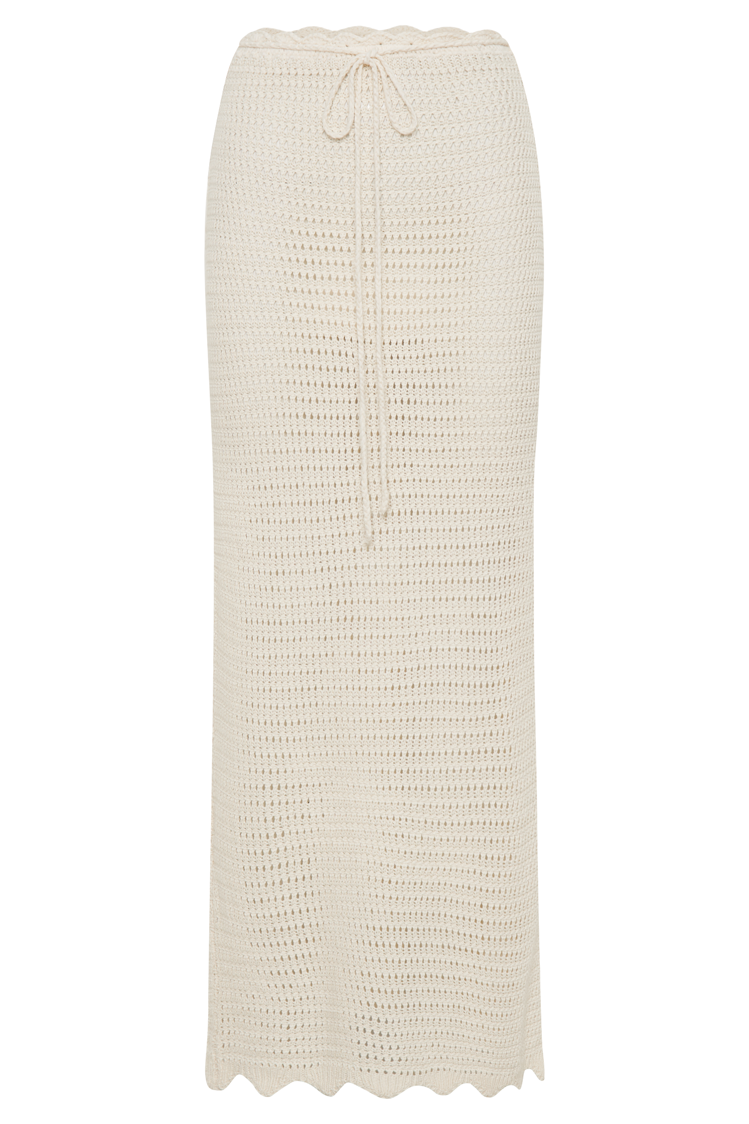 Levauro  Kira Örgü Maxi Etek - Buttercream