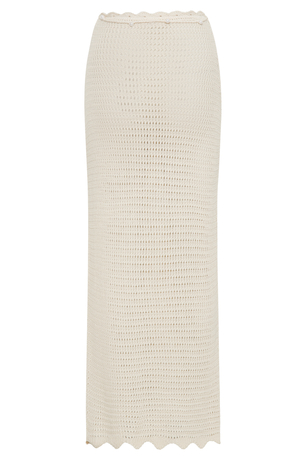 Levauro  Kira Örgü Maxi Etek - Buttercream