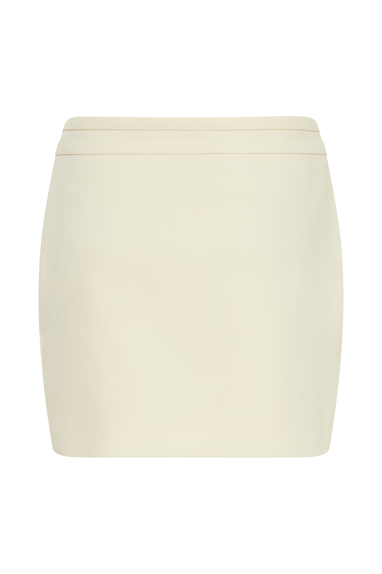 ROF Letitia Tokalı Mini Etek Takım Elbise - Pastel Limon