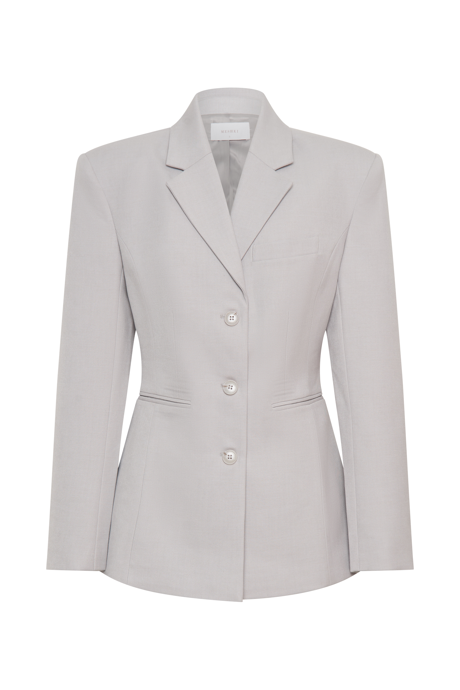 Levaru  Bellamy Cinched Blazer - Gri