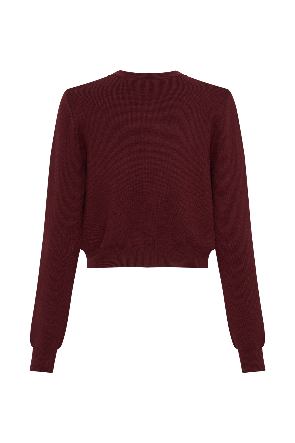 Levaru Tabitha Örgü Hırka - Merlot