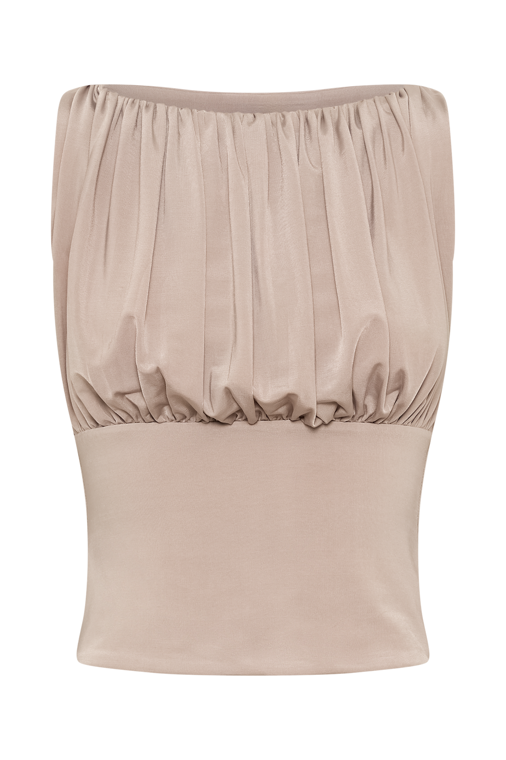 Levauro  Tiarna Slinky Dantelli Üst - Taupe