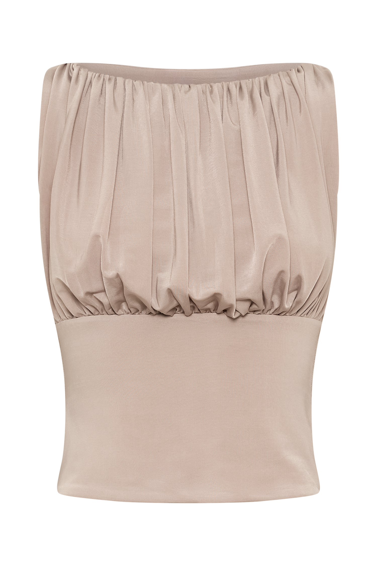 Levauro  Tiarna Slinky Dantelli Üst - Taupe