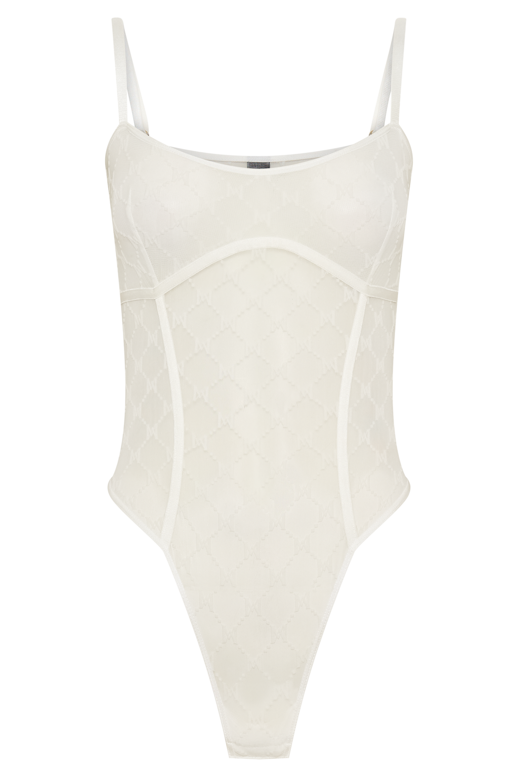 Levauro  Amelia Monogram Body - Beyaz