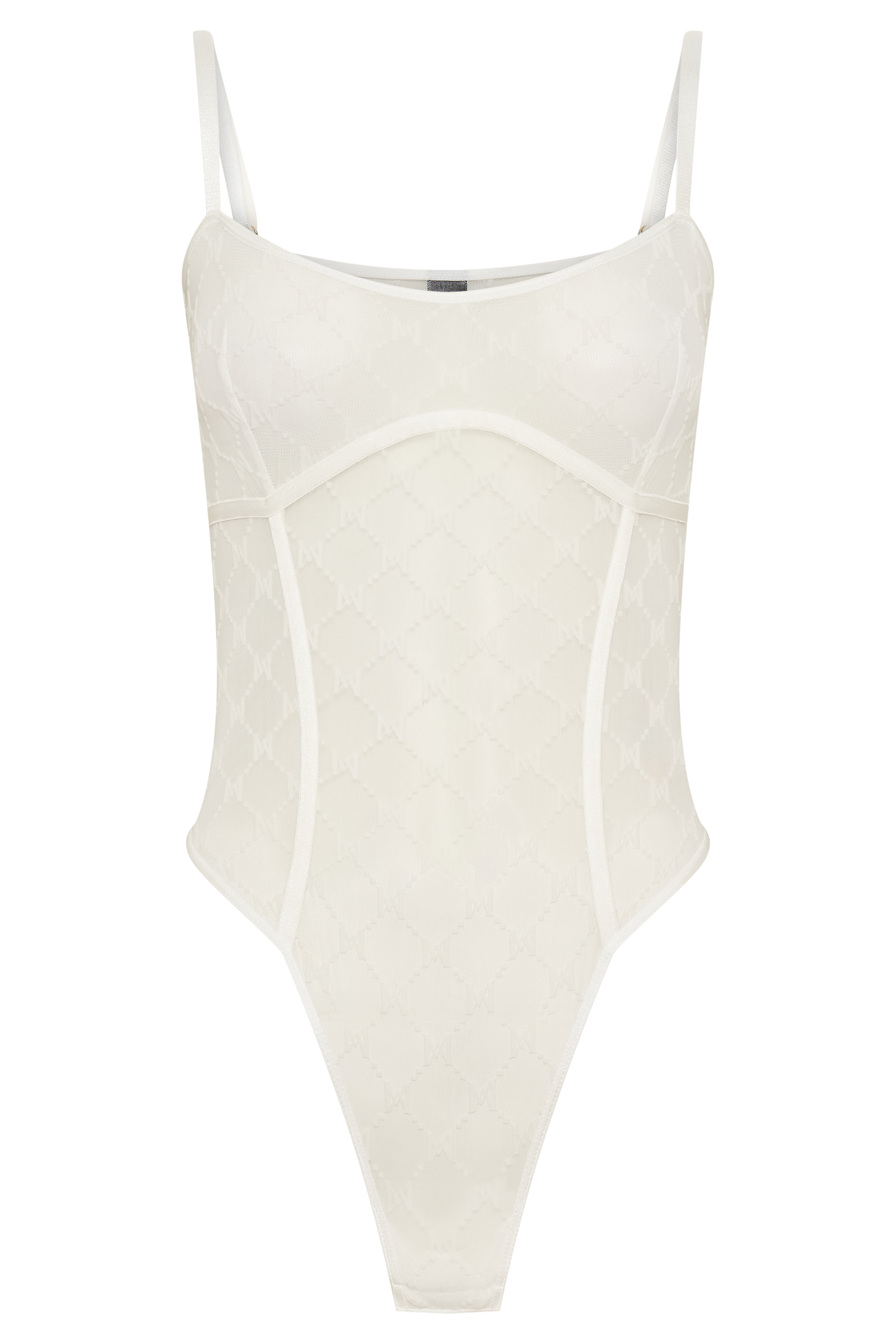 Levauro  Amelia Monogram Body - Beyaz