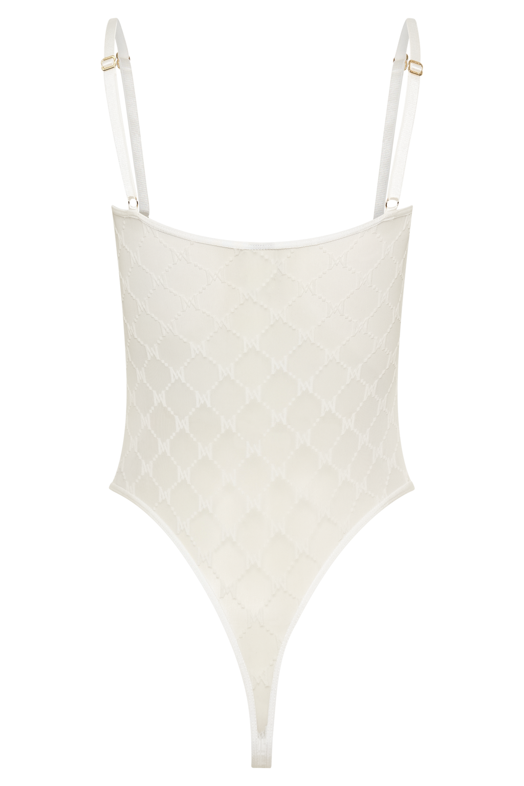 Levauro  Amelia Monogram Body - Beyaz