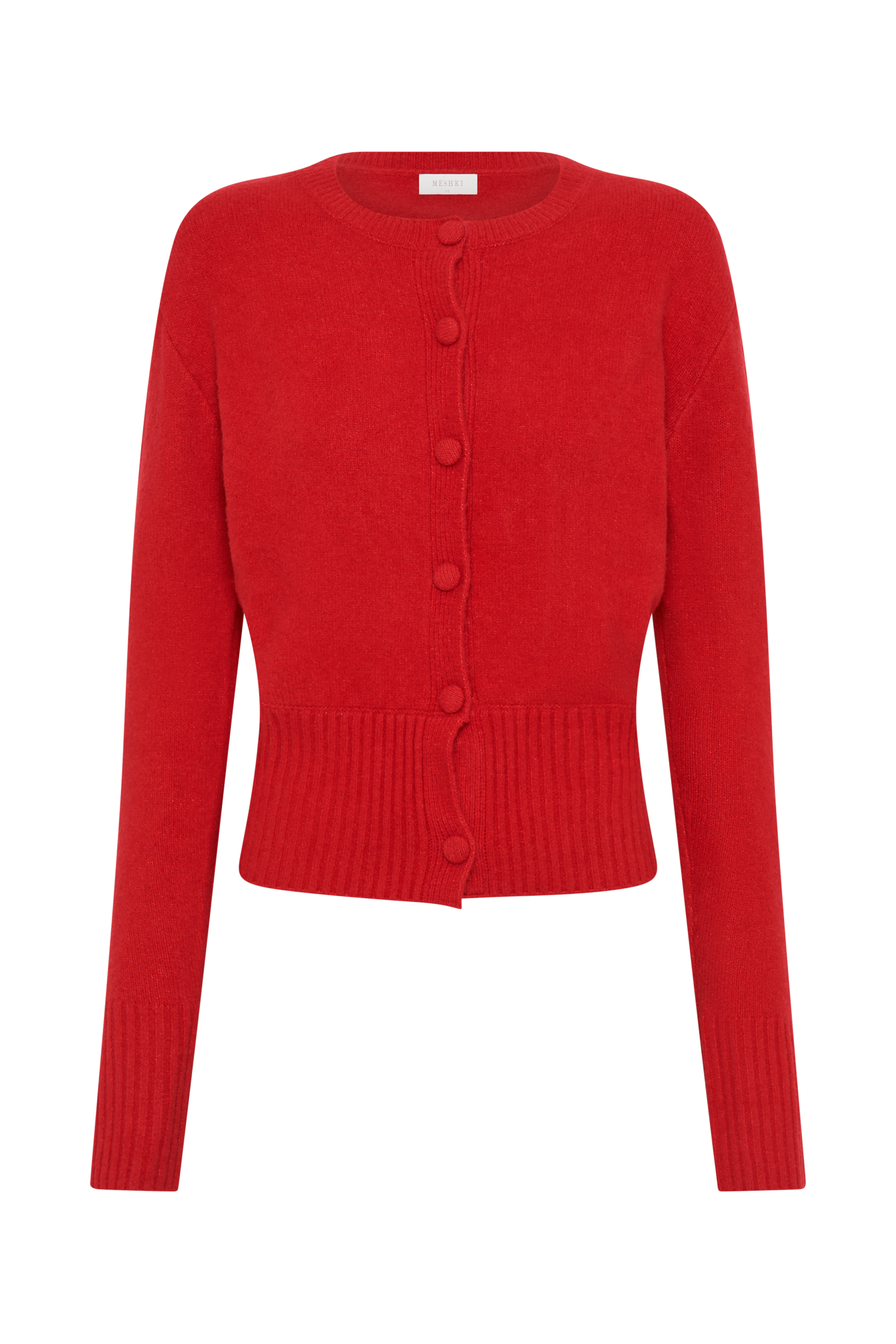 Levaru  Genevieve Oversize Triko Hırka - Yakut