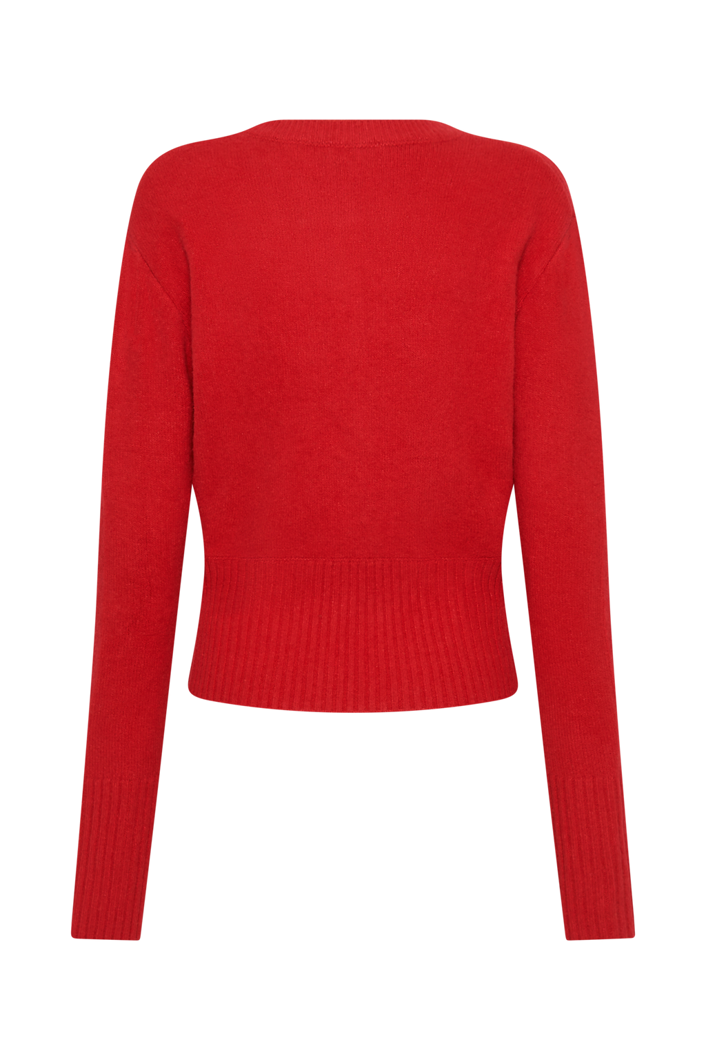 Levaru  Genevieve Oversize Triko Hırka - Yakut
