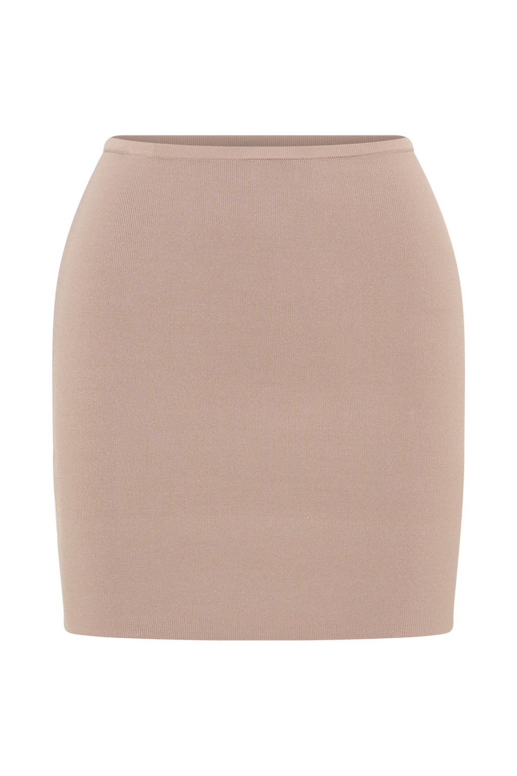 Levauro Klara Örgü Mini Etek - Taupe
